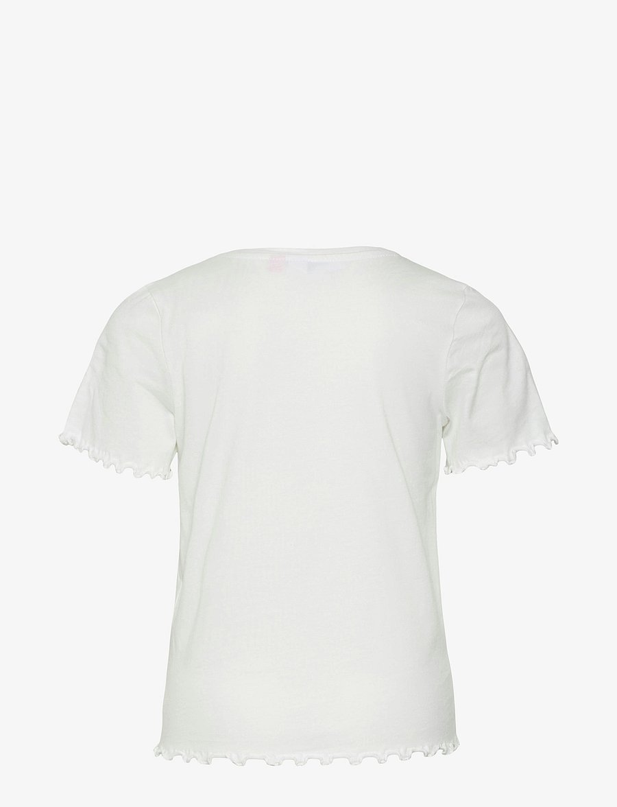 Vero Moda Girl - VMLILO SS TOP BOX JRS GIRL - snow white - 2