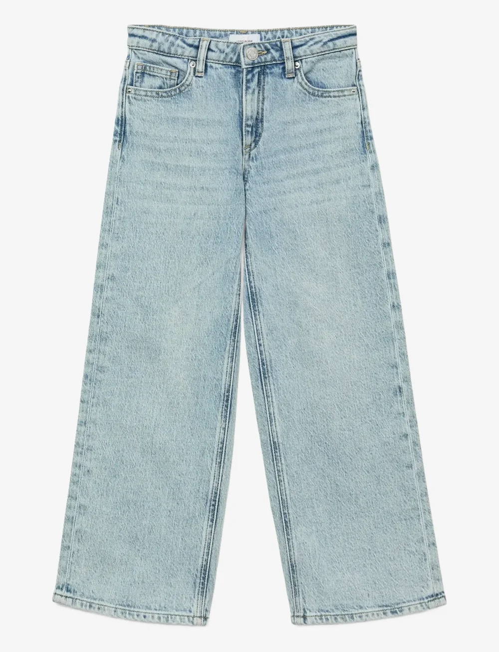 Vero Moda Girl - VMTESSA HR WIDE JEANS RA339 GIRL NOOS - brede jeans - light blue denim - 0