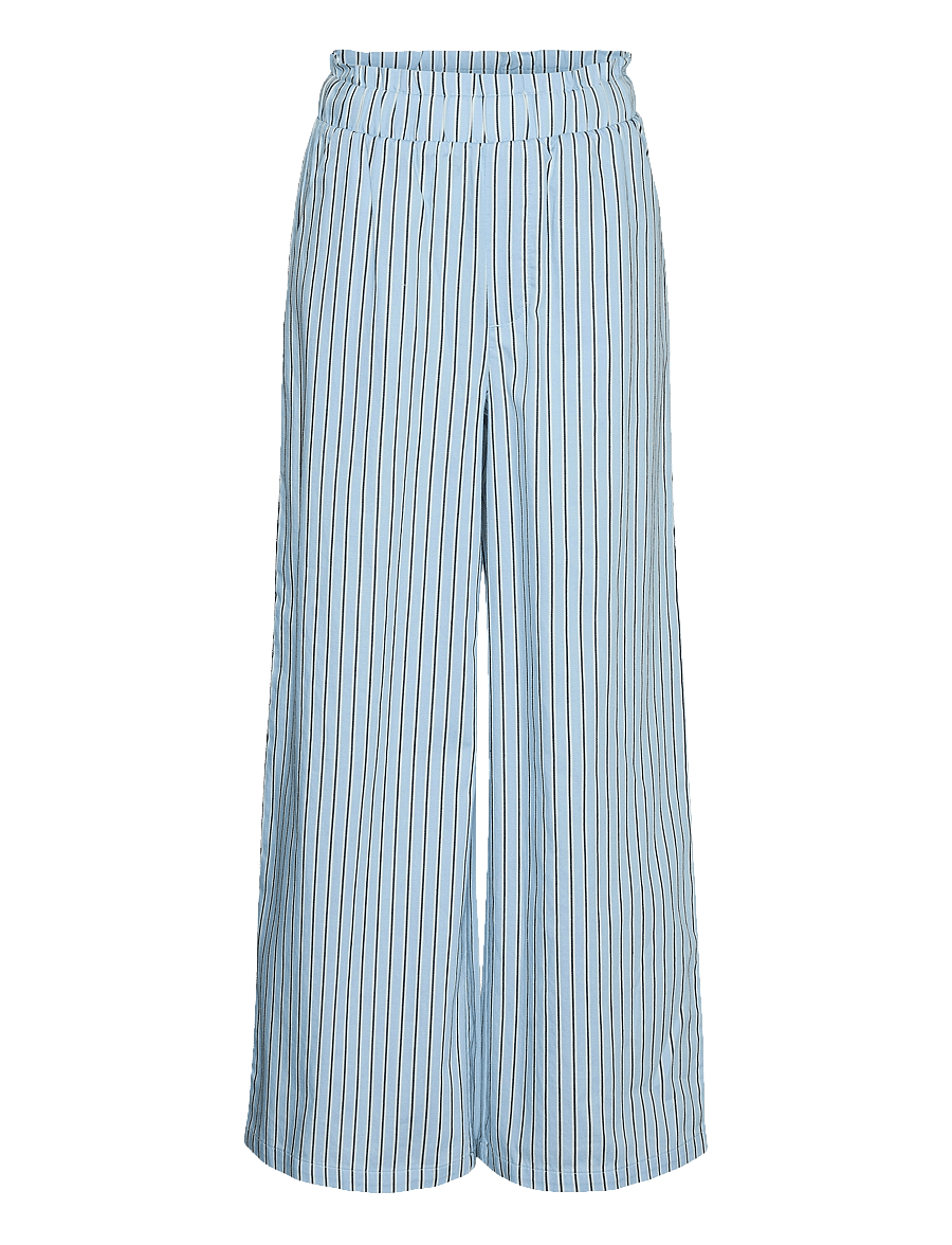 Vero Moda Girl - VMPINNYS WIDE PANT WVN GIRL - byxor - airy blue - 1