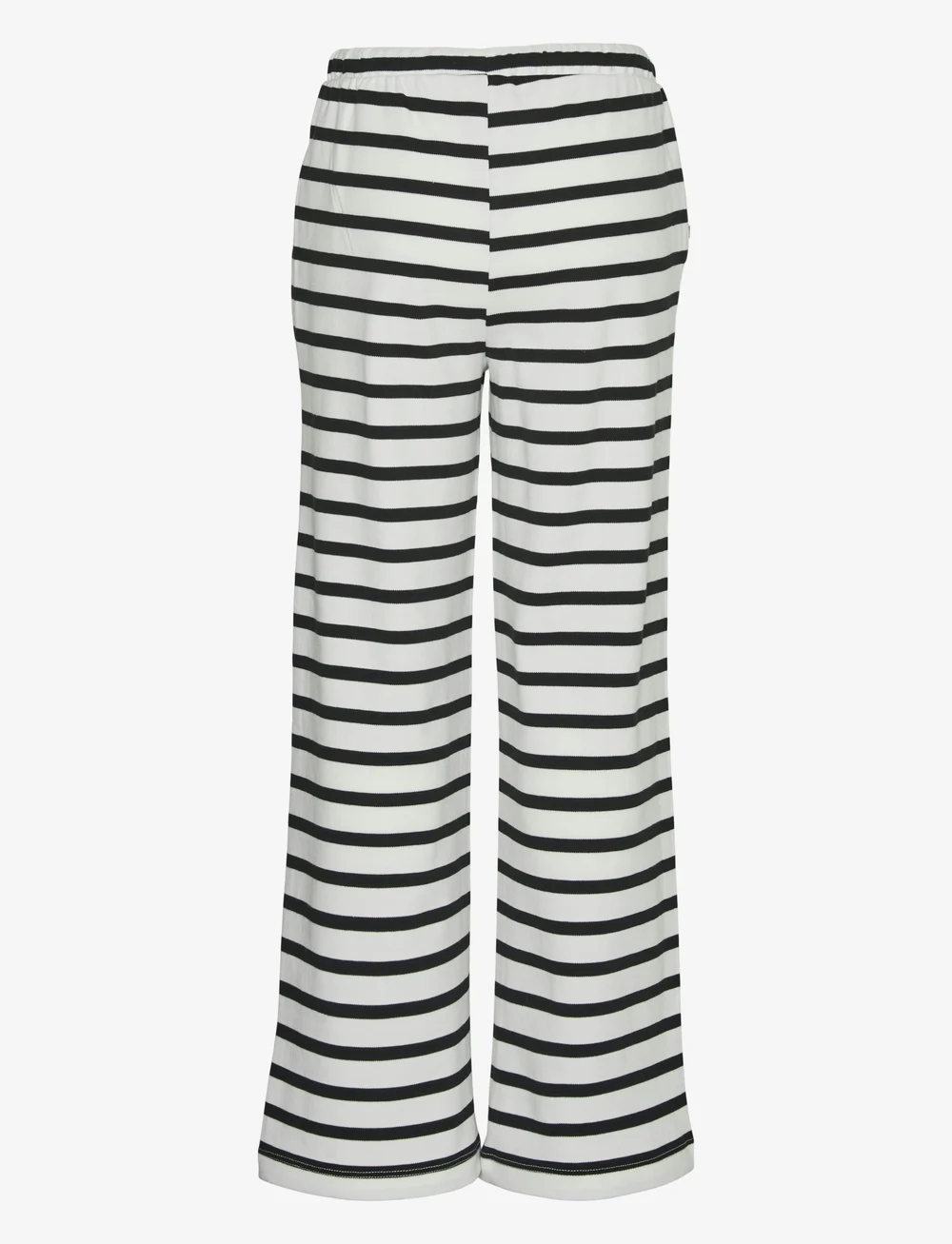 Vero Moda Girl - VMTALA STRIPE HW WIDE PANT JRS GIRL - sweatpants - snow white - 1