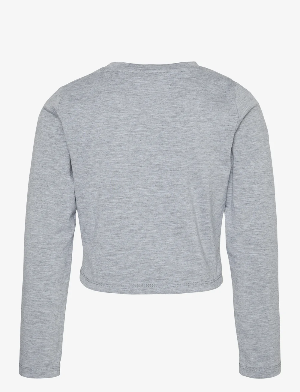 Vero Moda Girl - VMJOY LS KNOT TOP JRS GIRL - langärmelig - light grey melange - 1