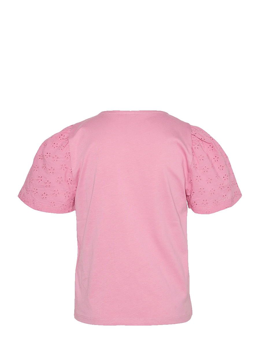 Vero Moda Girl - VMPANNA PUFF SS TOP JRS GIRL - wild rose - 2