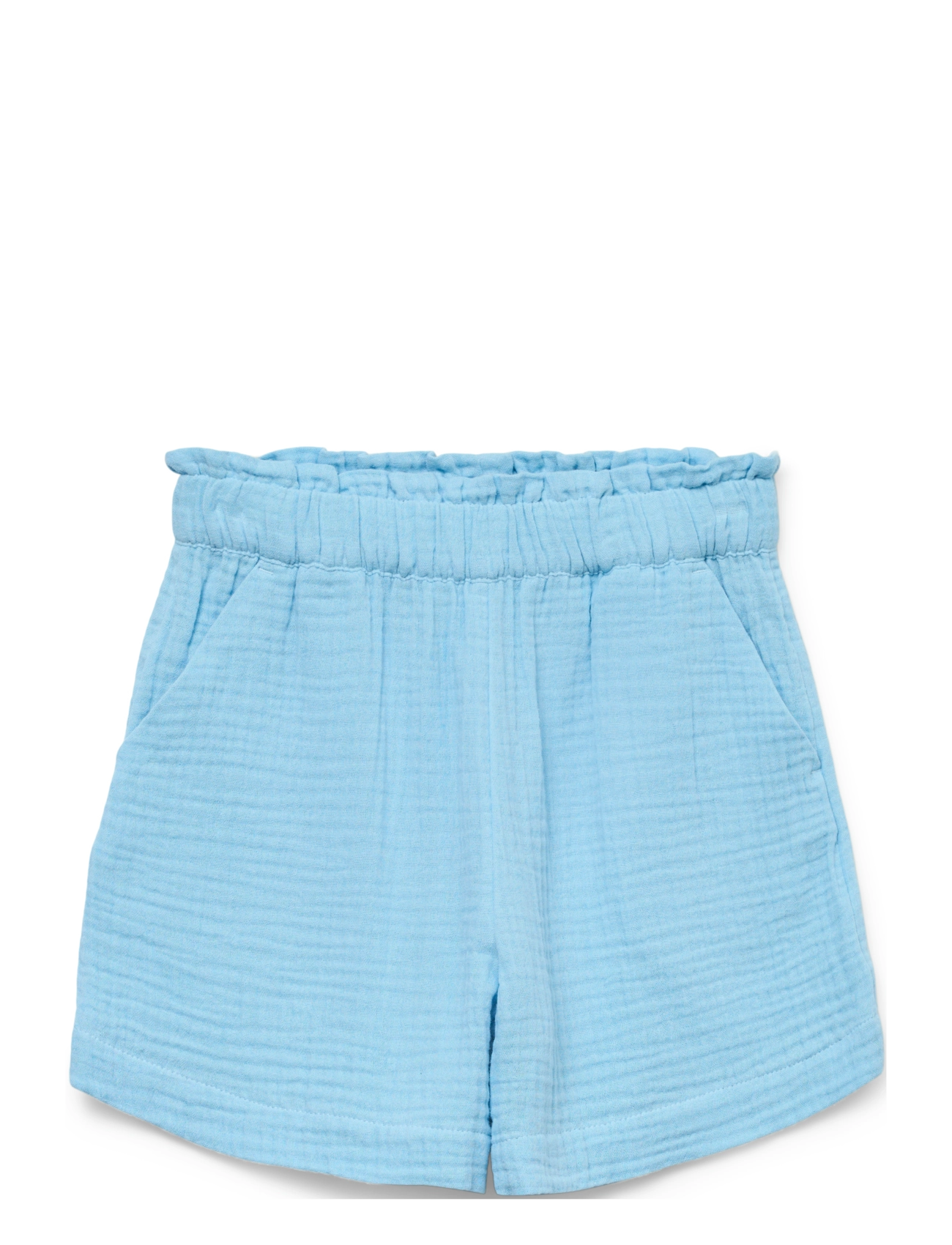 Vero Moda Girl VMNATALI HW SHORTS WVN GA GIRL - Teens 140-176 - AIRY BLUE / blue