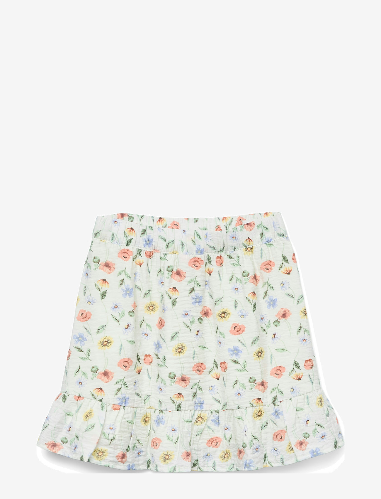 Vero Moda Girl - VMJOSIE MARIGOLD MW SHORT SKIRT WVN GIRL - korta kjolar - birch - 1