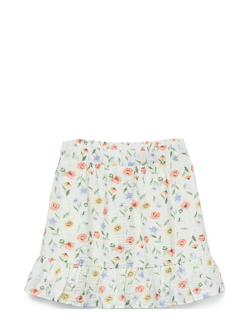 Vero Moda Girl - VMJOSIE MARIGOLD MW SHORT SKIRT WVN GIRL - kurze röcke - birch - 1