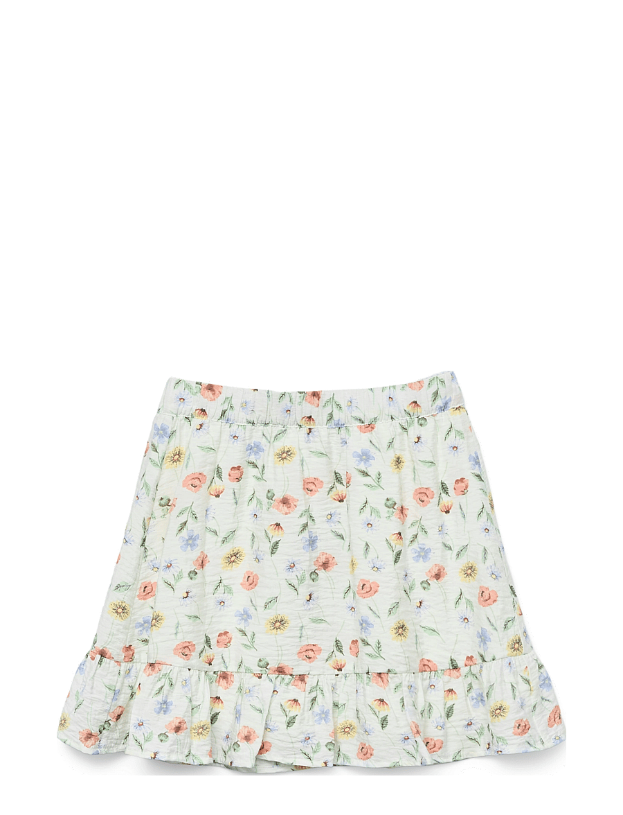 Vero Moda Girl - VMJOSIE MARIGOLD MW SHORT SKIRT WVN GIRL - jupes courtes - birch - 2