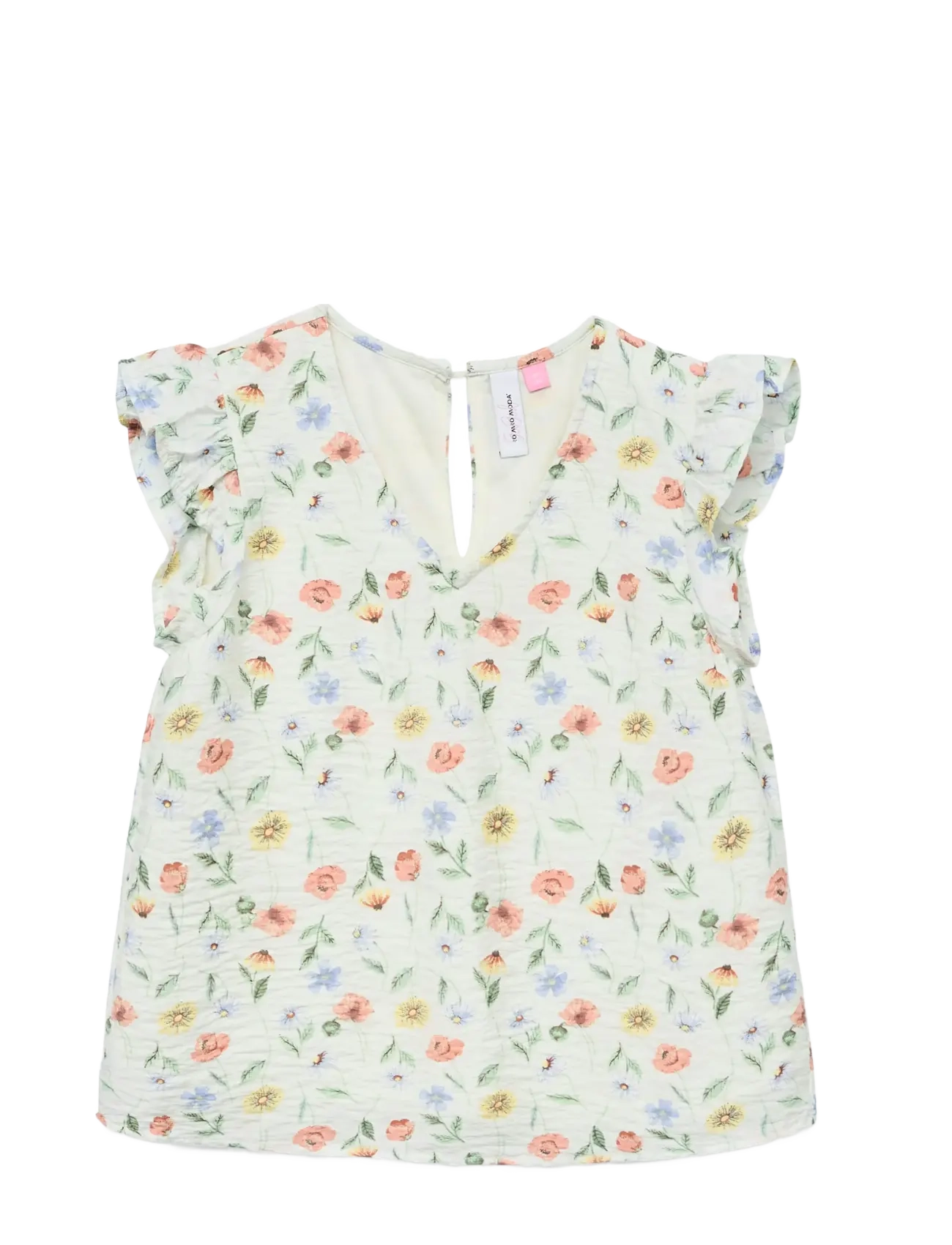 VERO MODA Mädchen Vmjosie Marigold Sl Oberteil Wvn Mädchen Weiß - 164 - Kinder