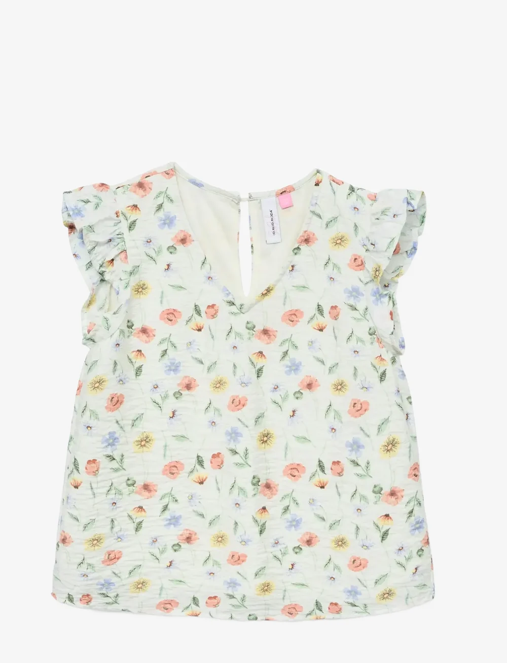 Vero Moda Girl - VMJOSIE MARIGOLD SL TOP WVN GIRL - blusen & tuniken - birch - 1