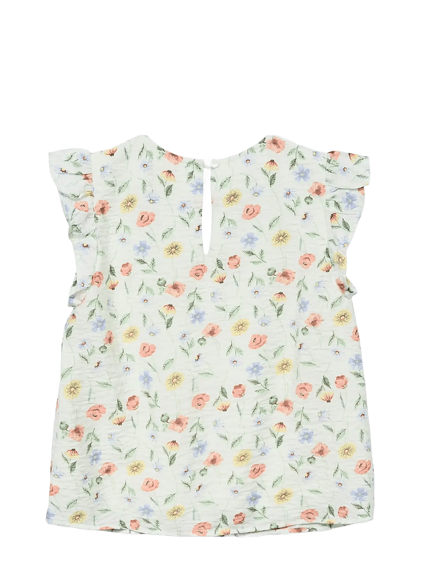 Vero Moda Girl - VMJOSIE MARIGOLD SL TOP WVN GIRL - chemisiers & tuniques - birch - 2