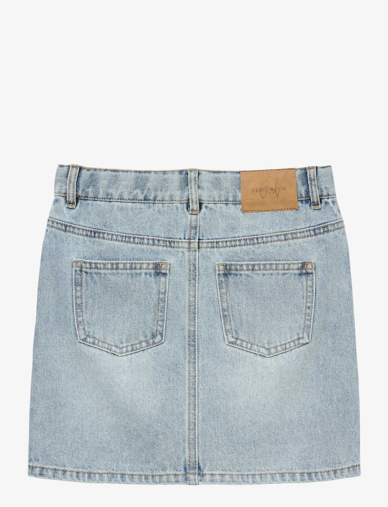 Vero Moda Girl - VMBLING MR SHORT RHINES DENIM SKIRT GIRL - teksaseelikud - light blue denim - 1