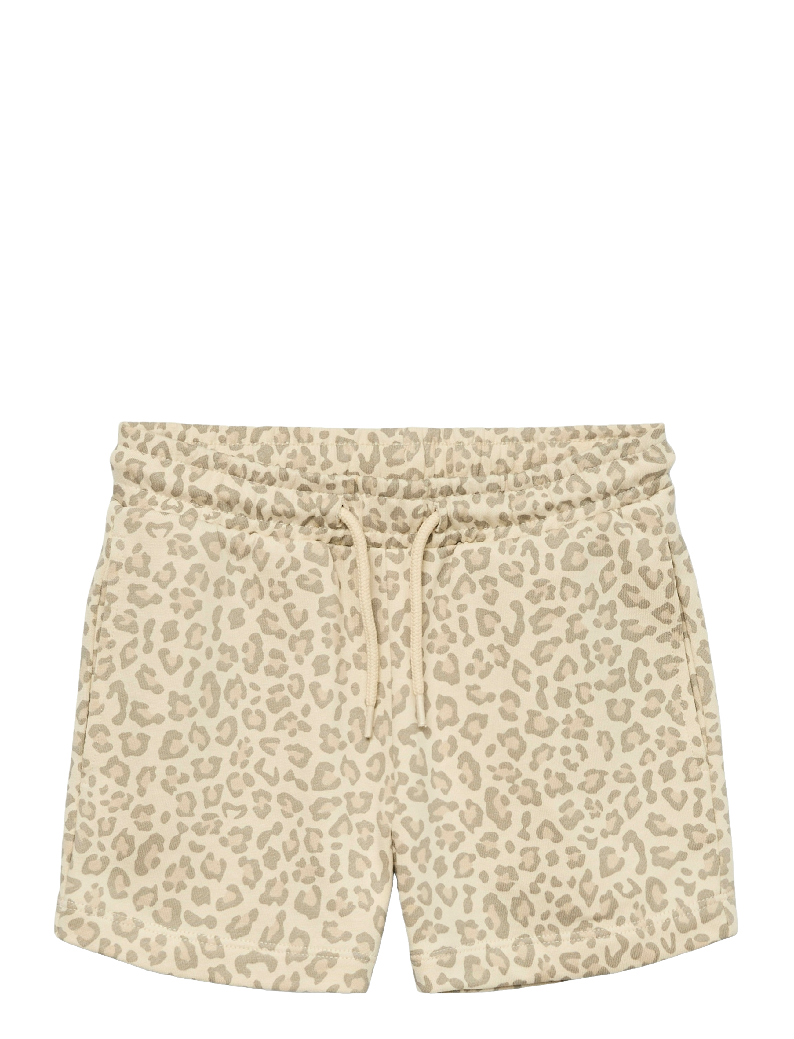 Vero Moda Girl VMBRENDA ANIMAL HW SHORTS JRS GIRL - Shorts - BIRCH / beige