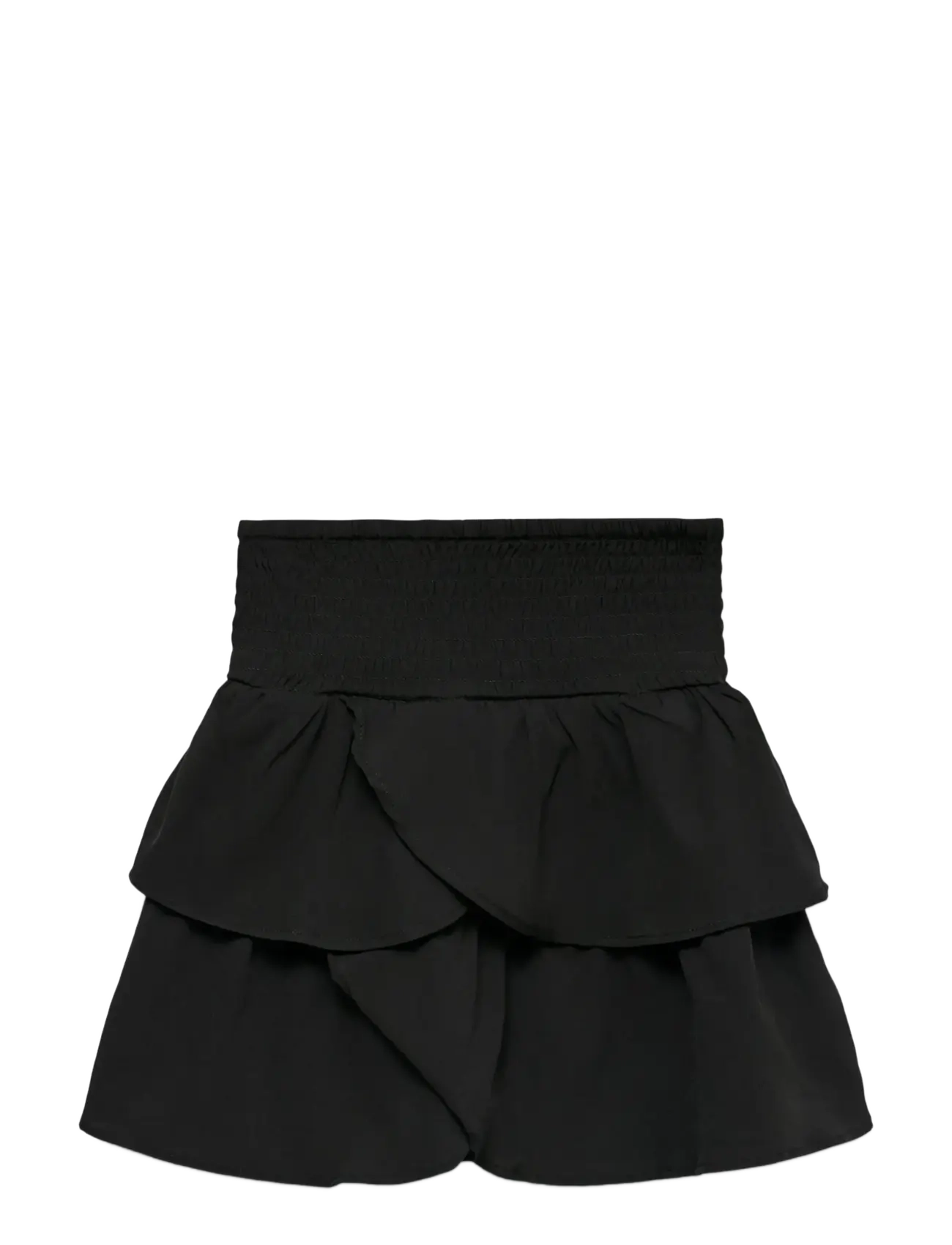 VERO MODA Mädchen Vmemma Smock Layer Rock Wvn Mädchen Noos Schwarz - 152 - Kinder