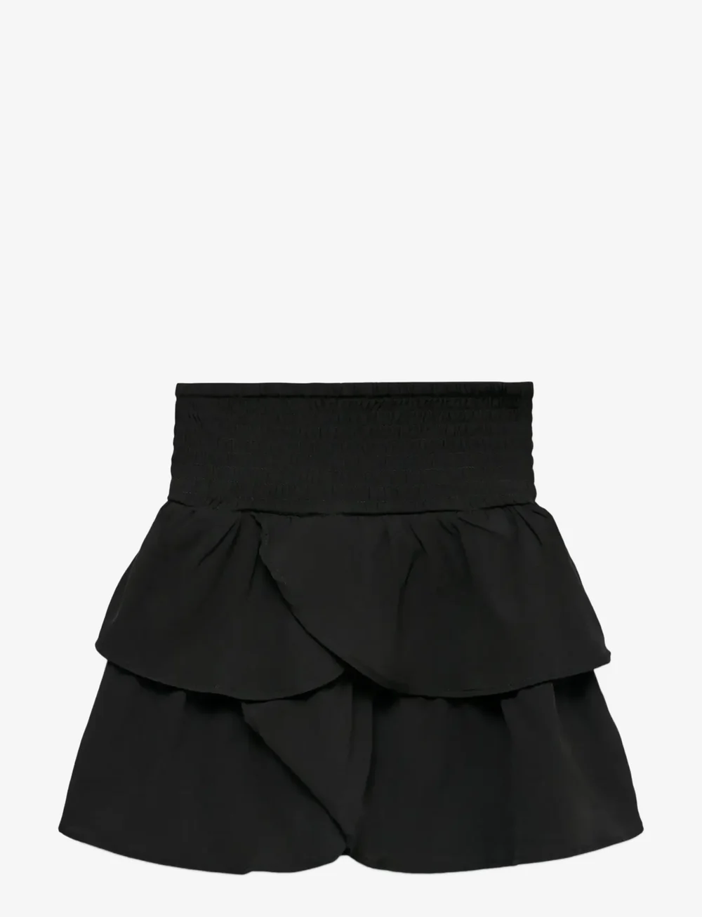 Vero Moda Girl - VMEMMA SMOCK LAYER SHORT SKIRT WVN GIRL - miniseelikud - black - 1