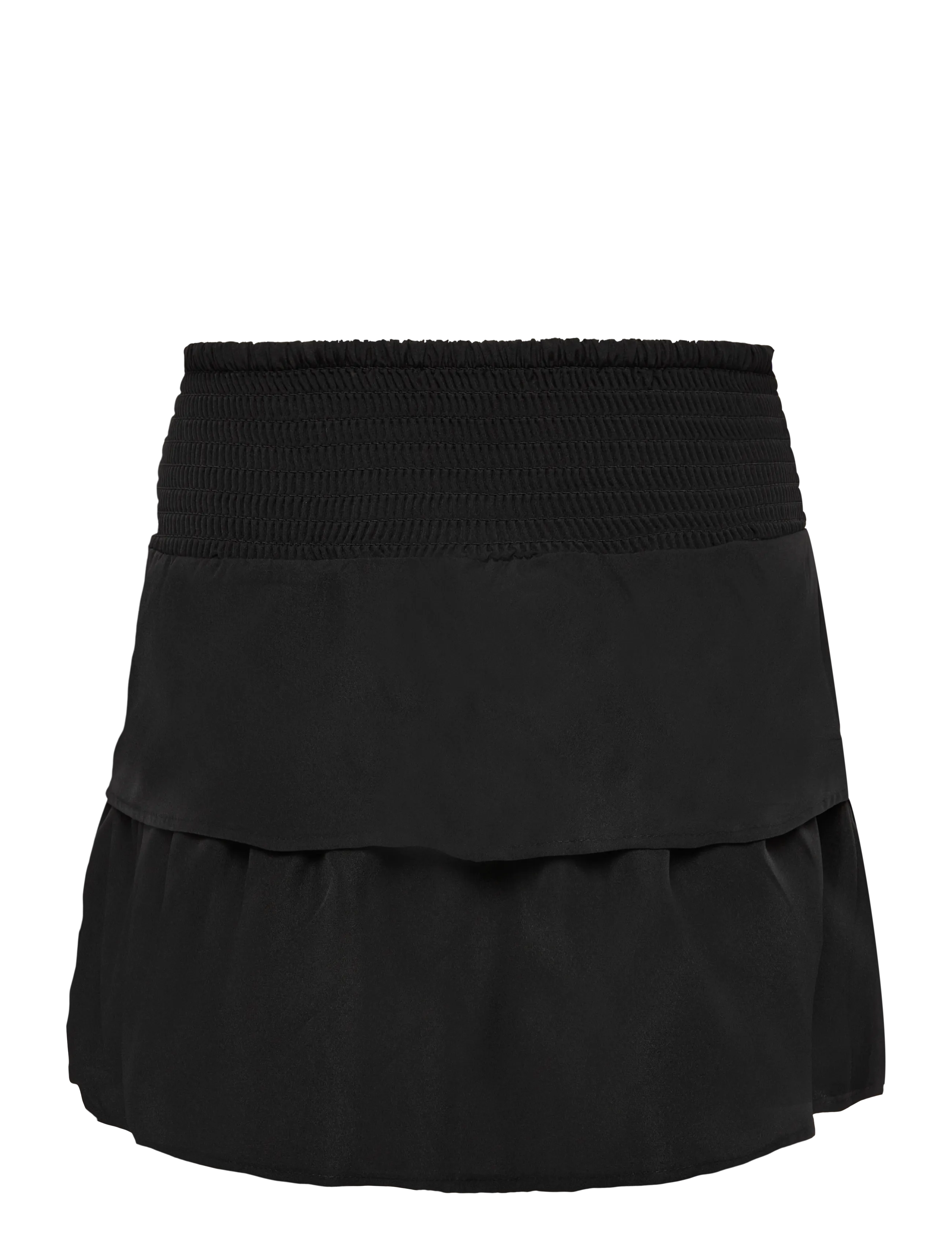 Vero Moda Girl - VMEMMA SMOCK LAYER SKIRT WVN GIRL NOOS - short skirts - black - 2