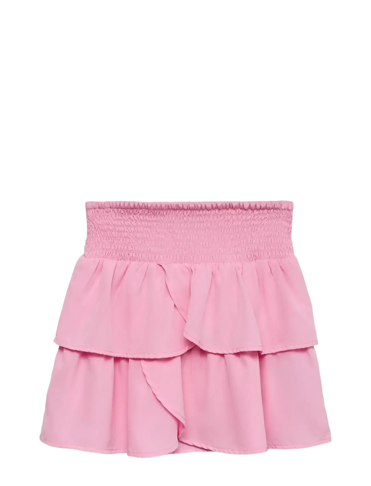VERO MODA Mädchen Vmemma Smock Layer Rock Wvn Mädchen Noos Pink - 140 - Kinder