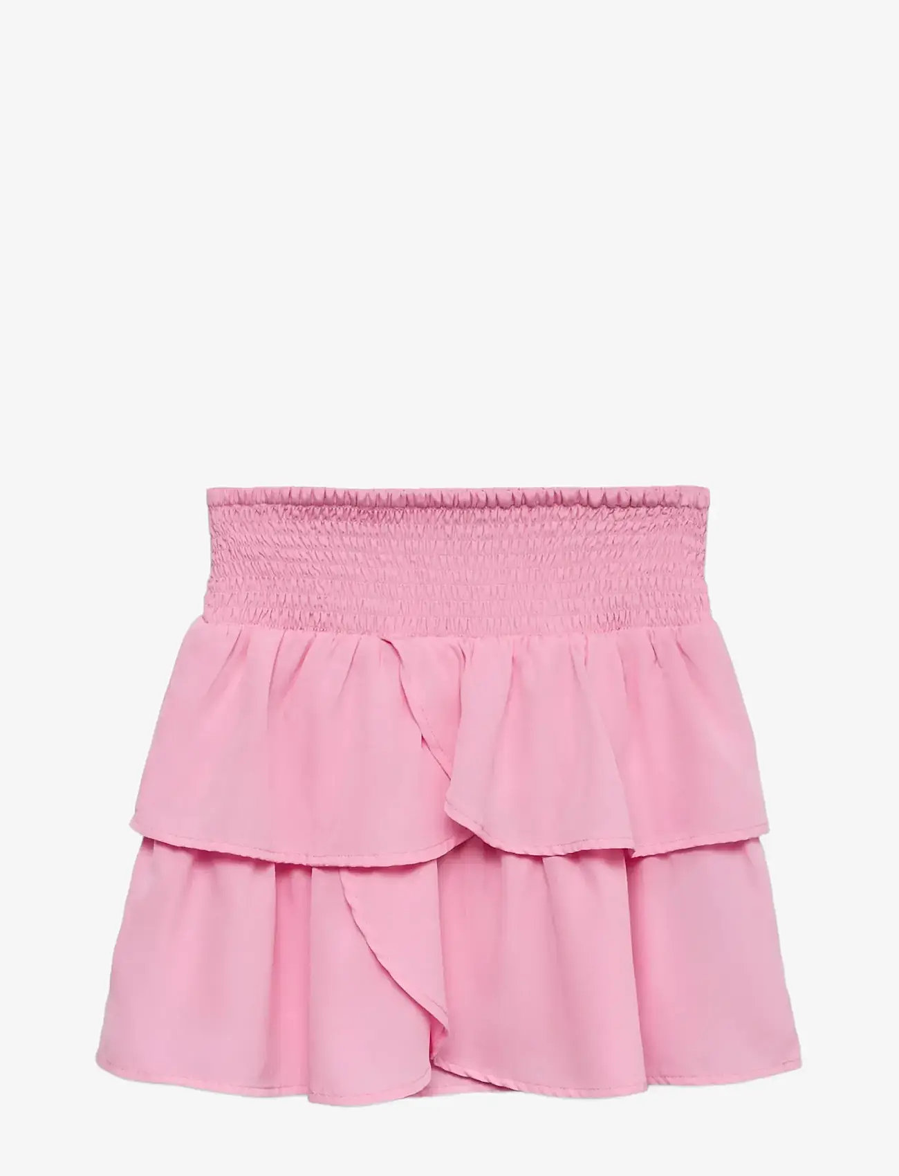 Vero Moda Girl - VMEMMA SMOCK LAYER SKIRT WVN GIRL NOOS - korte nederdele - bonbon - 1