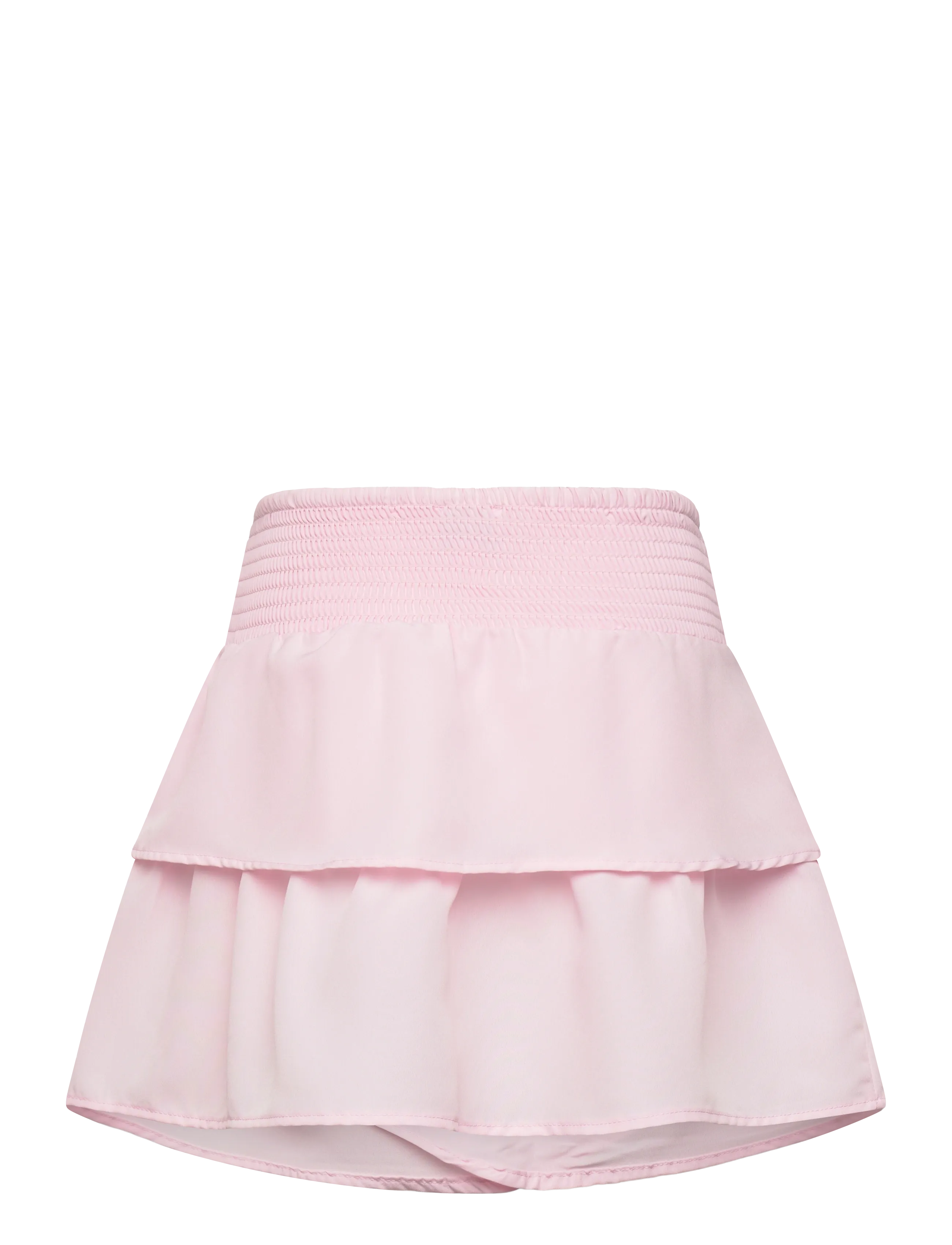 Vero Moda Girl - VMEMMA SMOCK LAYER SKIRT WVN GIRL NOOS - korte nederdele - pink-a-boo - 1