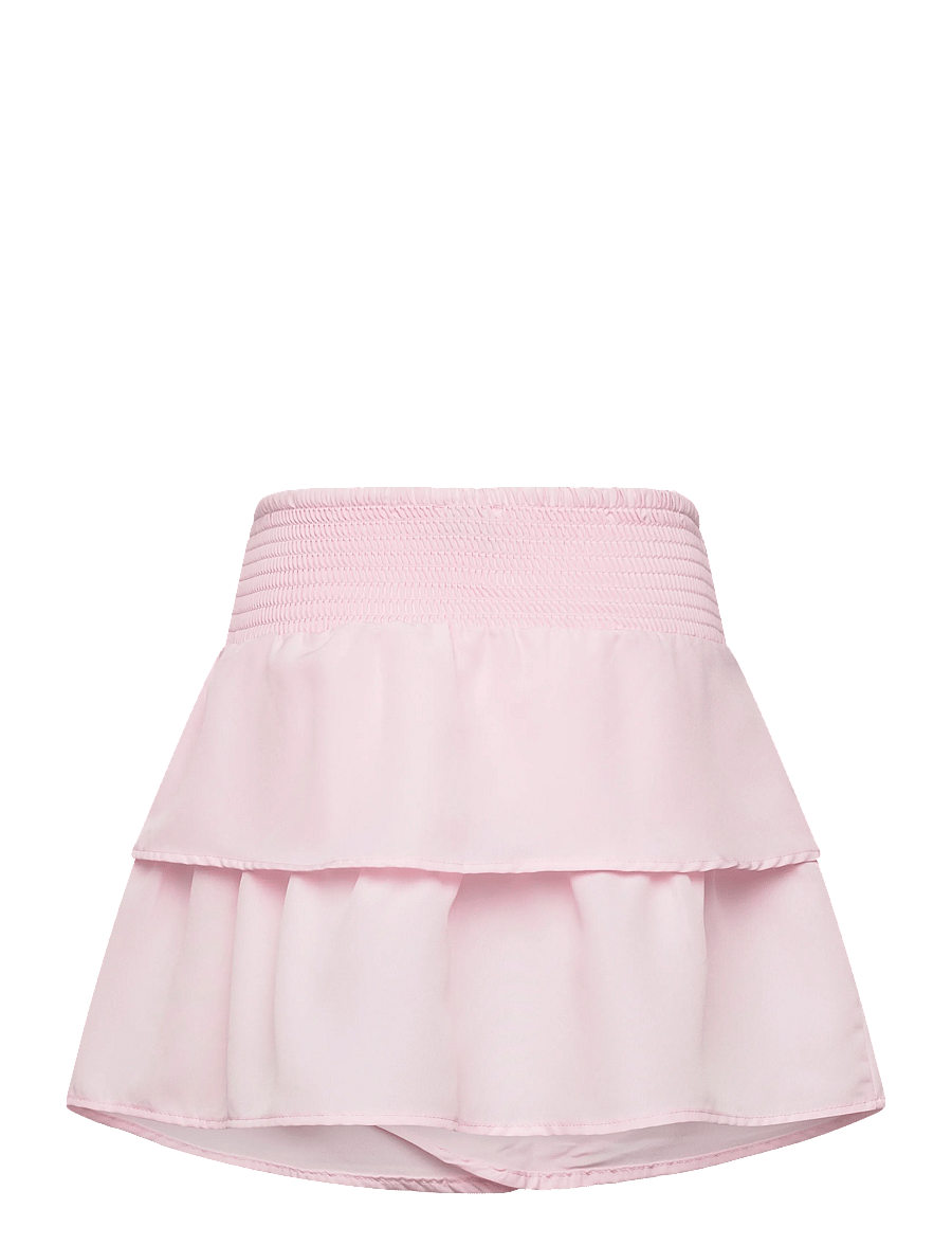 Vero Moda Girl - VMEMMA SMOCK LAYER SKIRT WVN GIRL NOOS - korte nederdele - pink-a-boo - 1