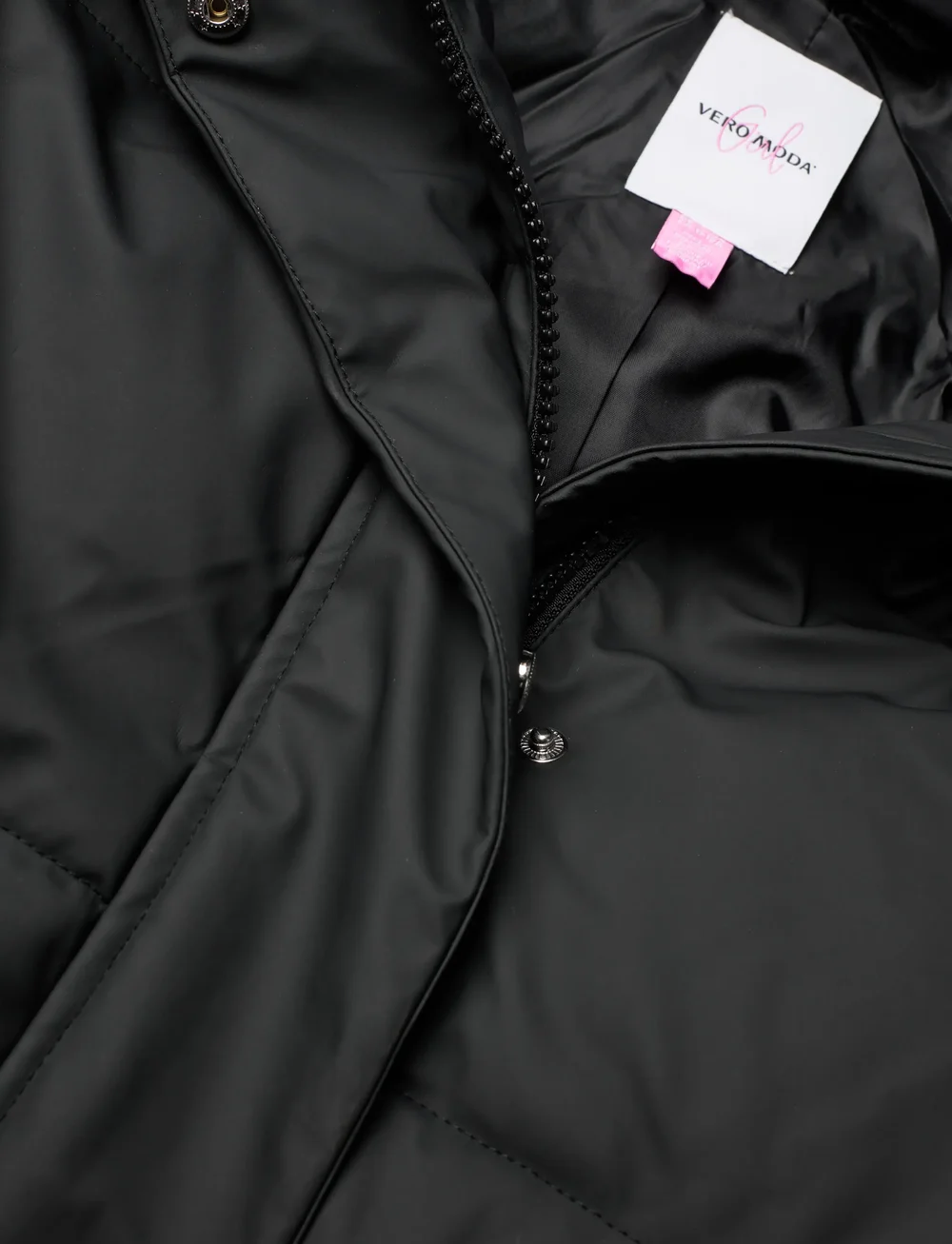 Vero Moda Girl - VMGRETAKYLIE SHORT COATED JACKET GIRL - winterjacke - black - 2