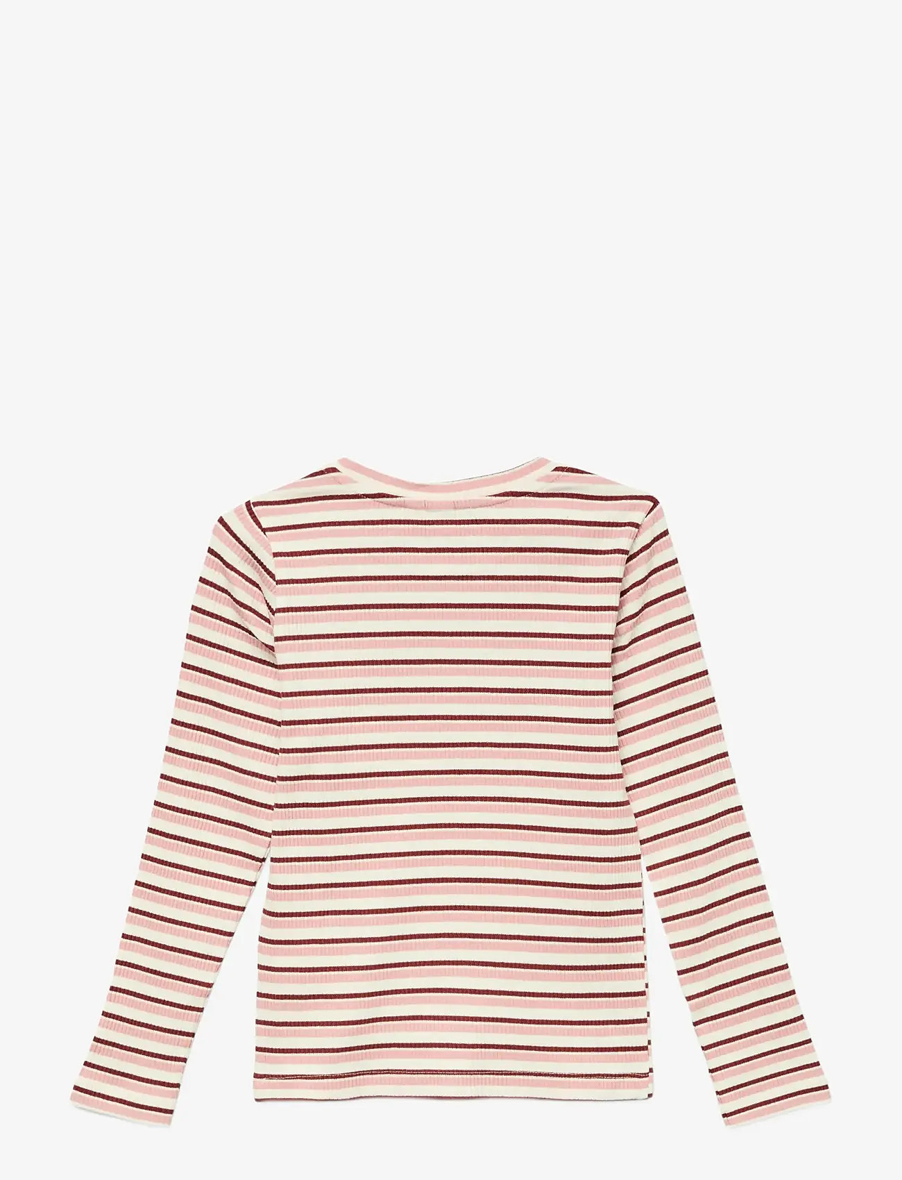 Vero Moda Girl - VMVILMA STRIPE FRANCIS LS TOP JRS GIRL - langærmede t-shirts - snow white - 1