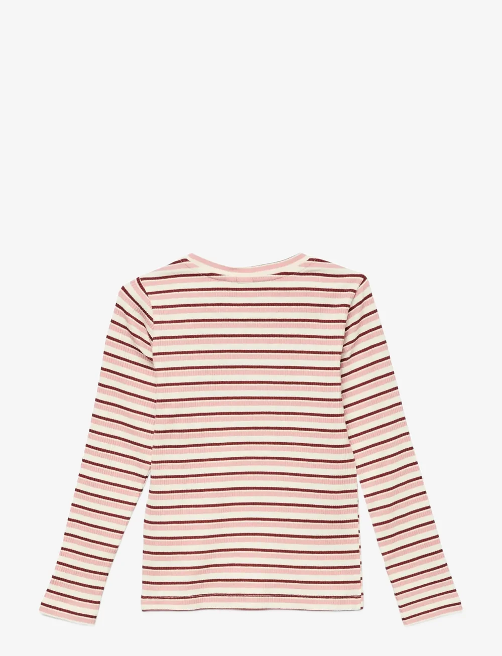Vero Moda Girl - VMVILMA STRIPE FRANCIS LS TOP JRS GIRL - long-sleeved t-shirts - snow white - 1