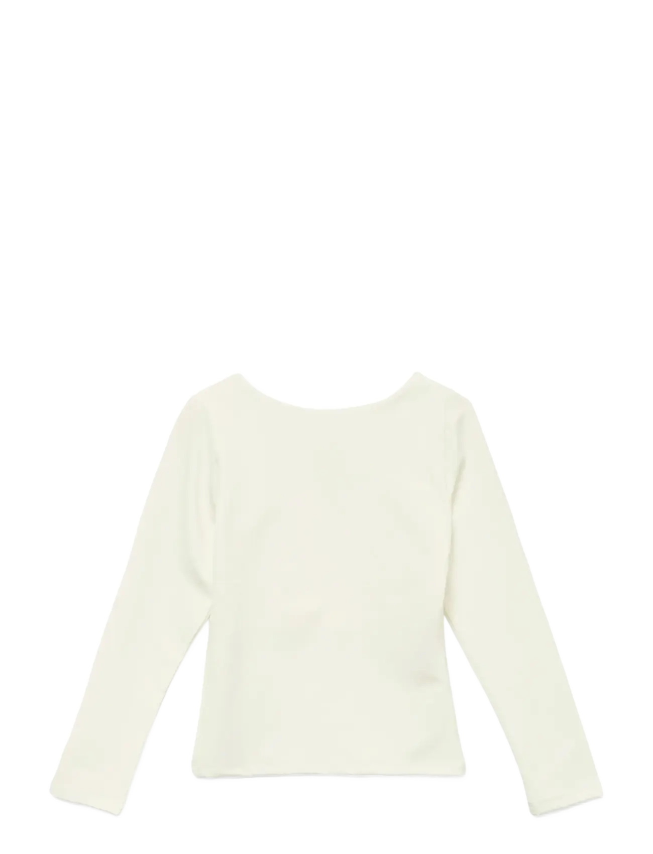 Vero Moda Girl - VMMILLION LS SQUARE TOP JRS GIRL NOOS - bluser & tunikaer - snow white - 1