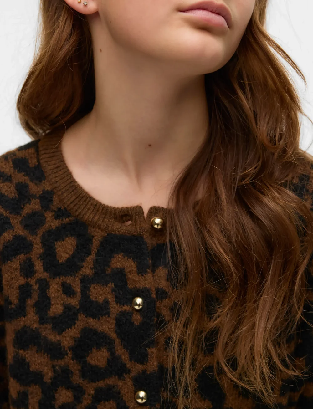 Vero Moda Girl - VMNEWKAI LS O-NECK CARDIGAN GIRL - cardigans - emperador - 4