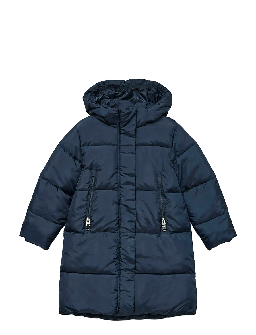 Vero Moda Girl - VMNOVA COAT HOOD GA GIRL - veste d'hiver - navy blazer - 0