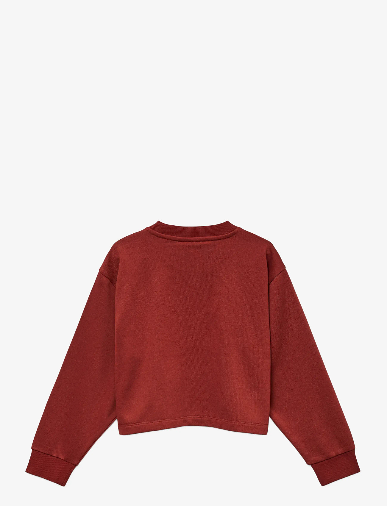 Vero Moda Girl - VMNEWYORK RED LS SHORT SWEAT JRS GIRL - sweatshirts - syrah - 1