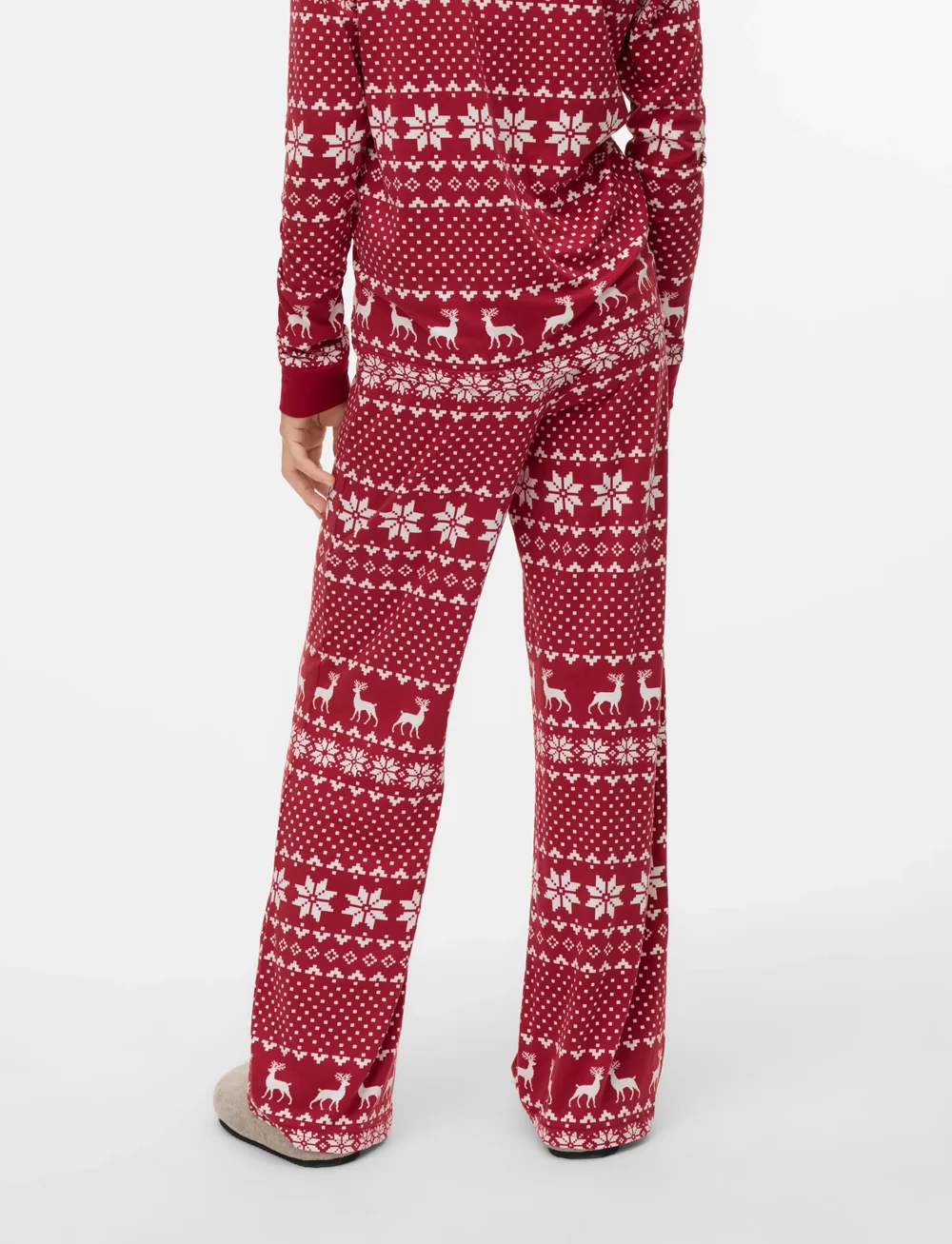 Vero Moda Girl - VMCHRIS HW STRAIGHT PANTS JRS XMAS GIRL - einkaufen nach alter von - karanda red - 2
