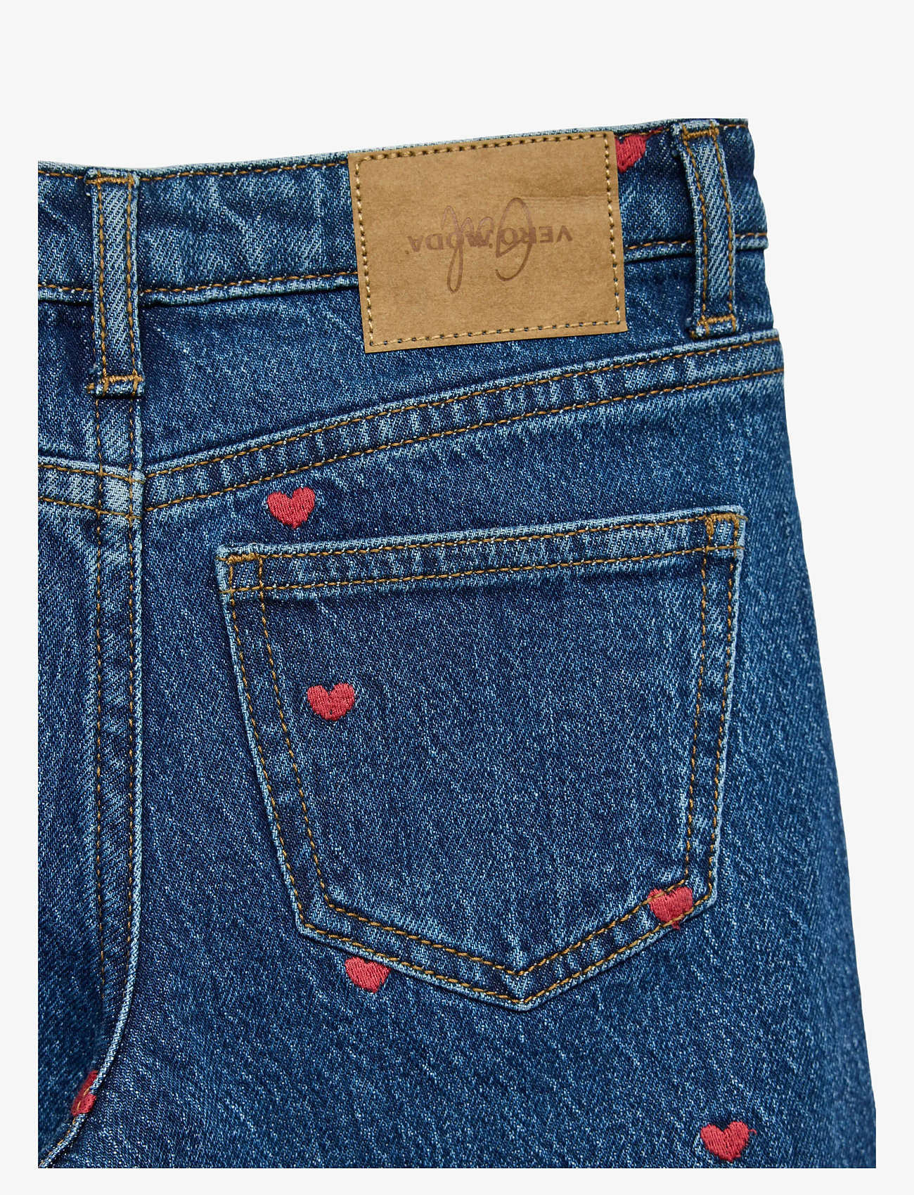 Vero Moda Girl - VMTESSA HR WIDE EMB JEANS RA360 GIRL - vida jeans - medium blue denim - 2
