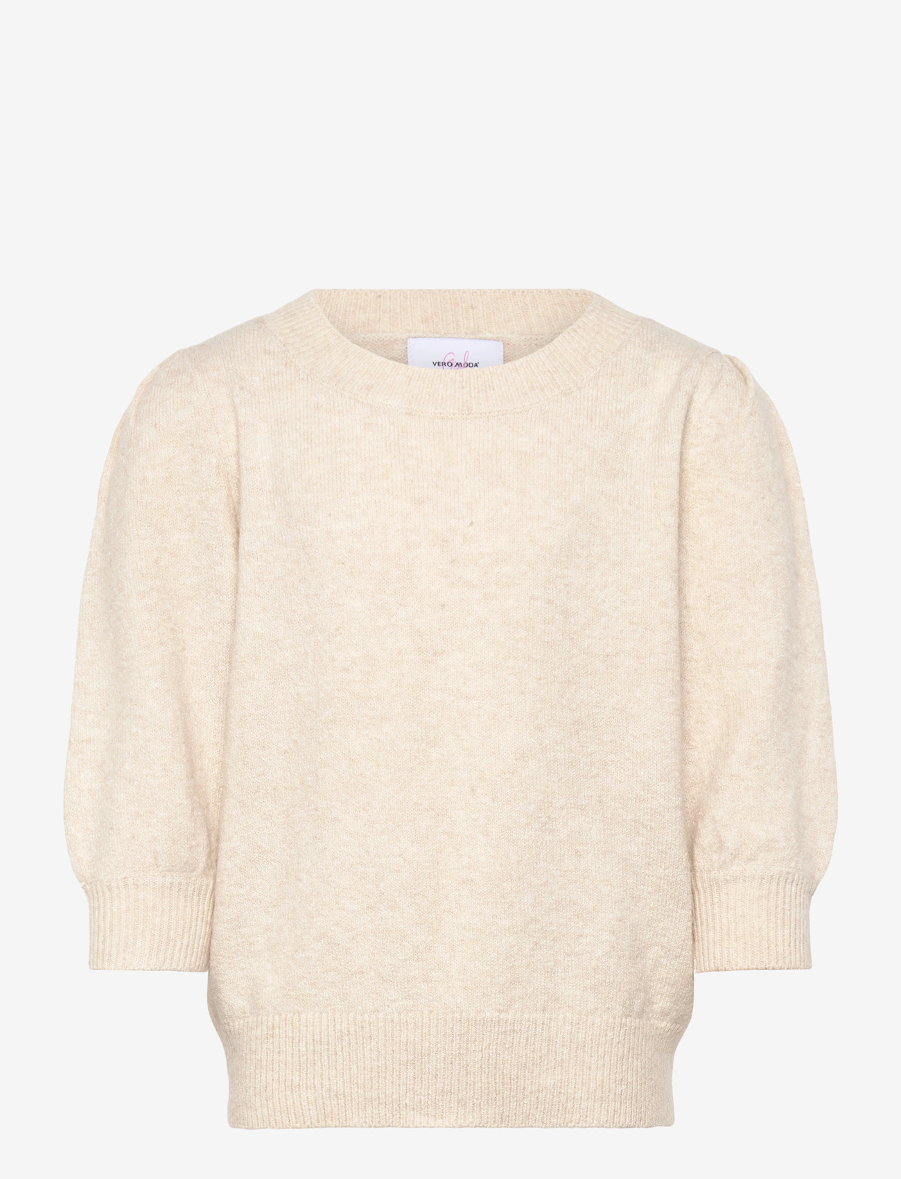 Vero Moda Girl - VMDOFFY 2/4 O-NECK PULLOVER GA GIRL - džemprid - birch - 0