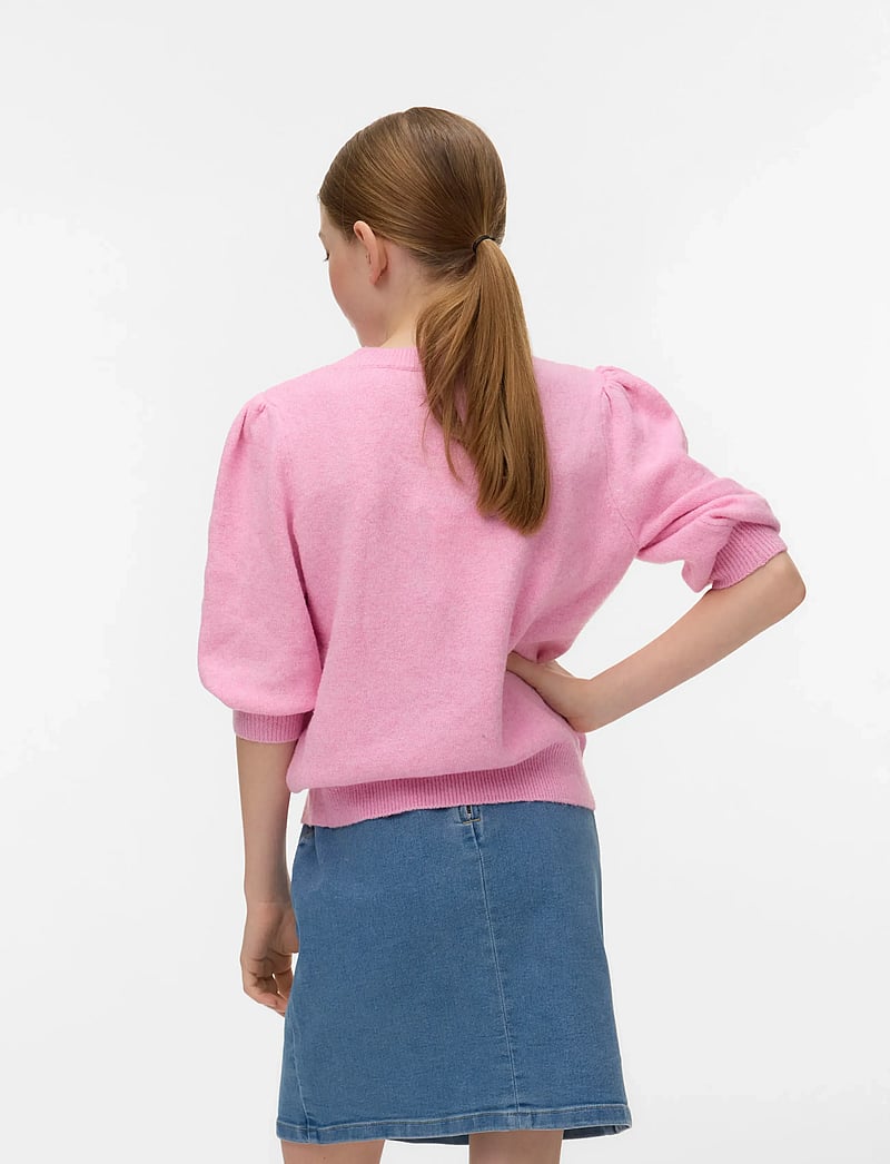 Vero Moda Girl - VMDOFFY 2/4 O-NECK PULLOVER GA GIRL - pulls - bonbon - 2