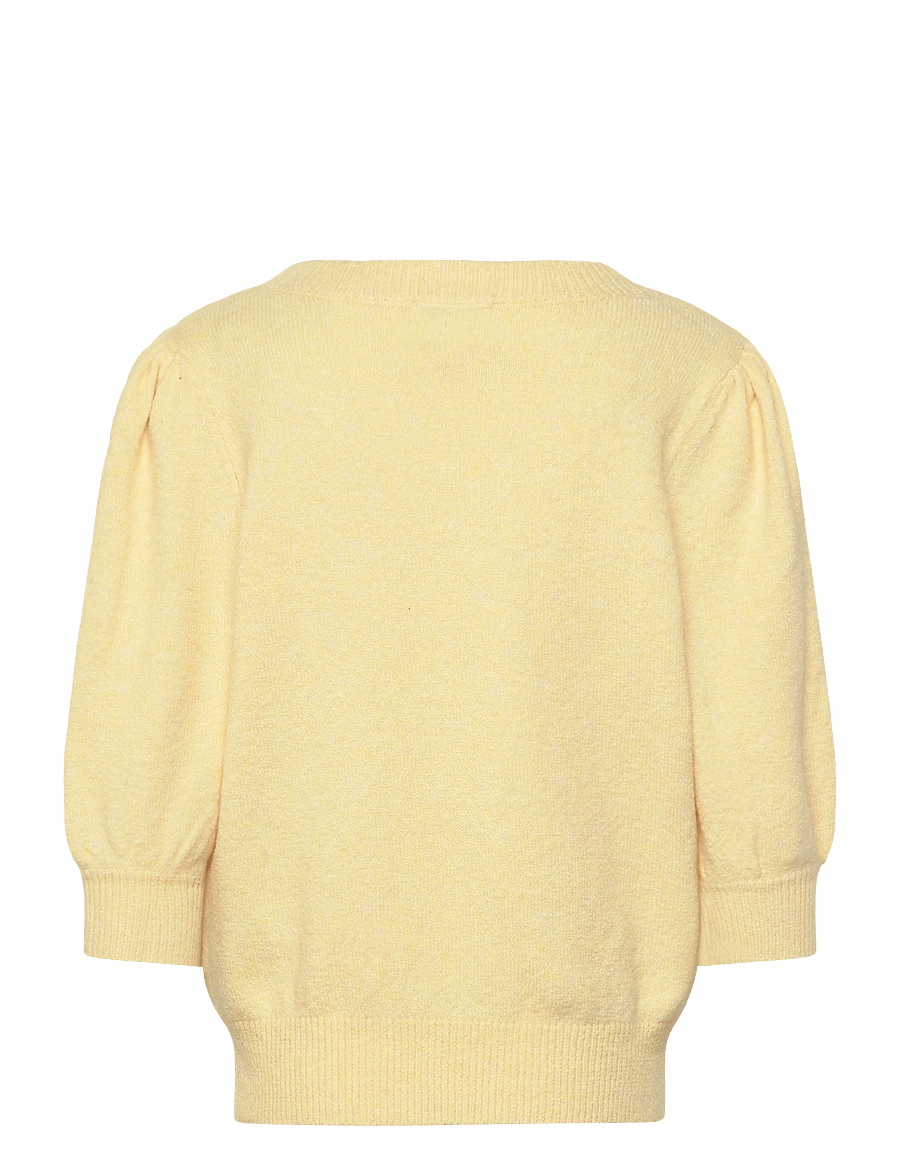 Vero Moda Girl - VMDOFFY 2/4 O-NECK PULLOVER GA GIRL - stickade tröjor - golden haze - 2