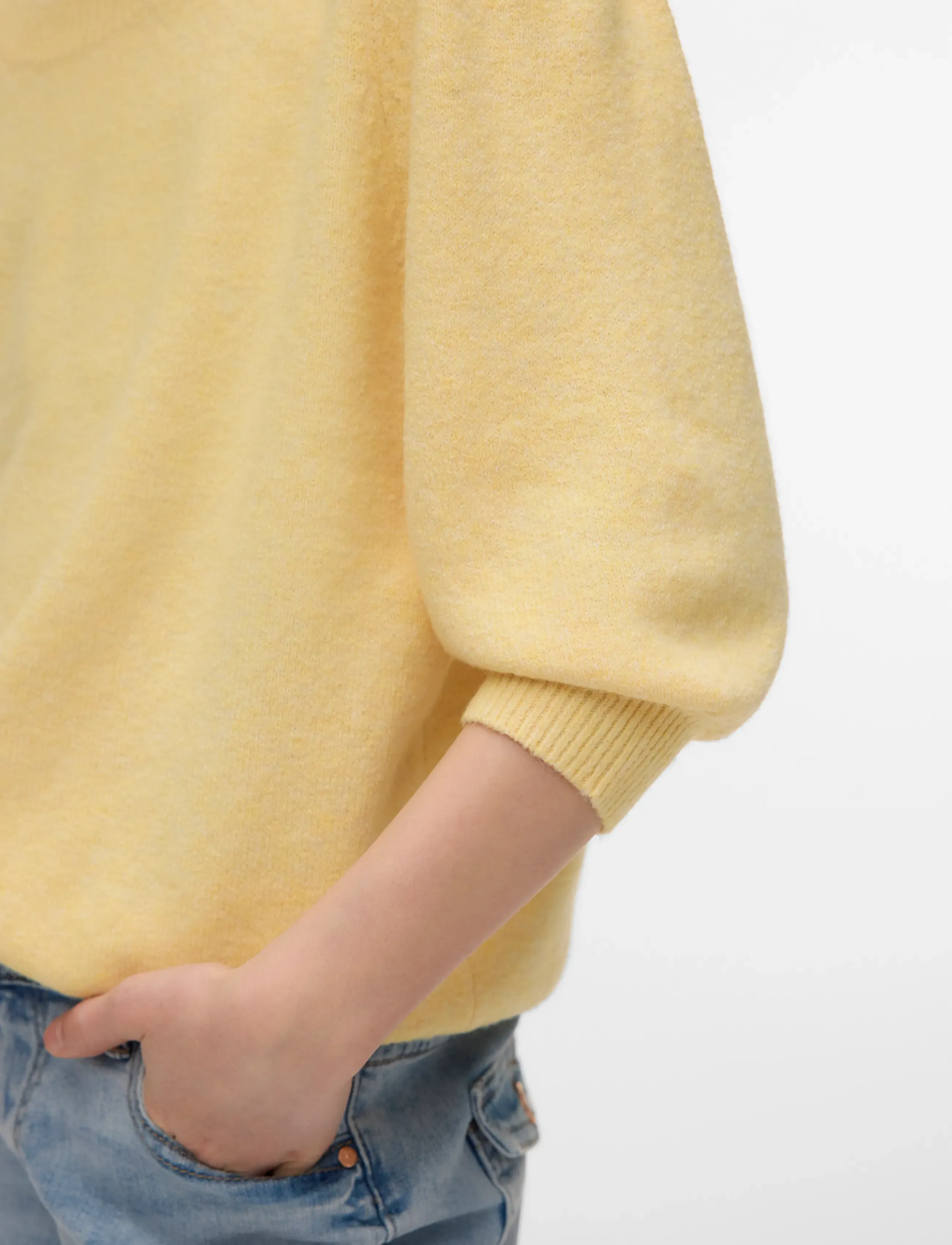 Vero Moda Girl - VMDOFFY 2/4 O-NECK PULLOVER GA GIRL - trøjer - golden haze - 5