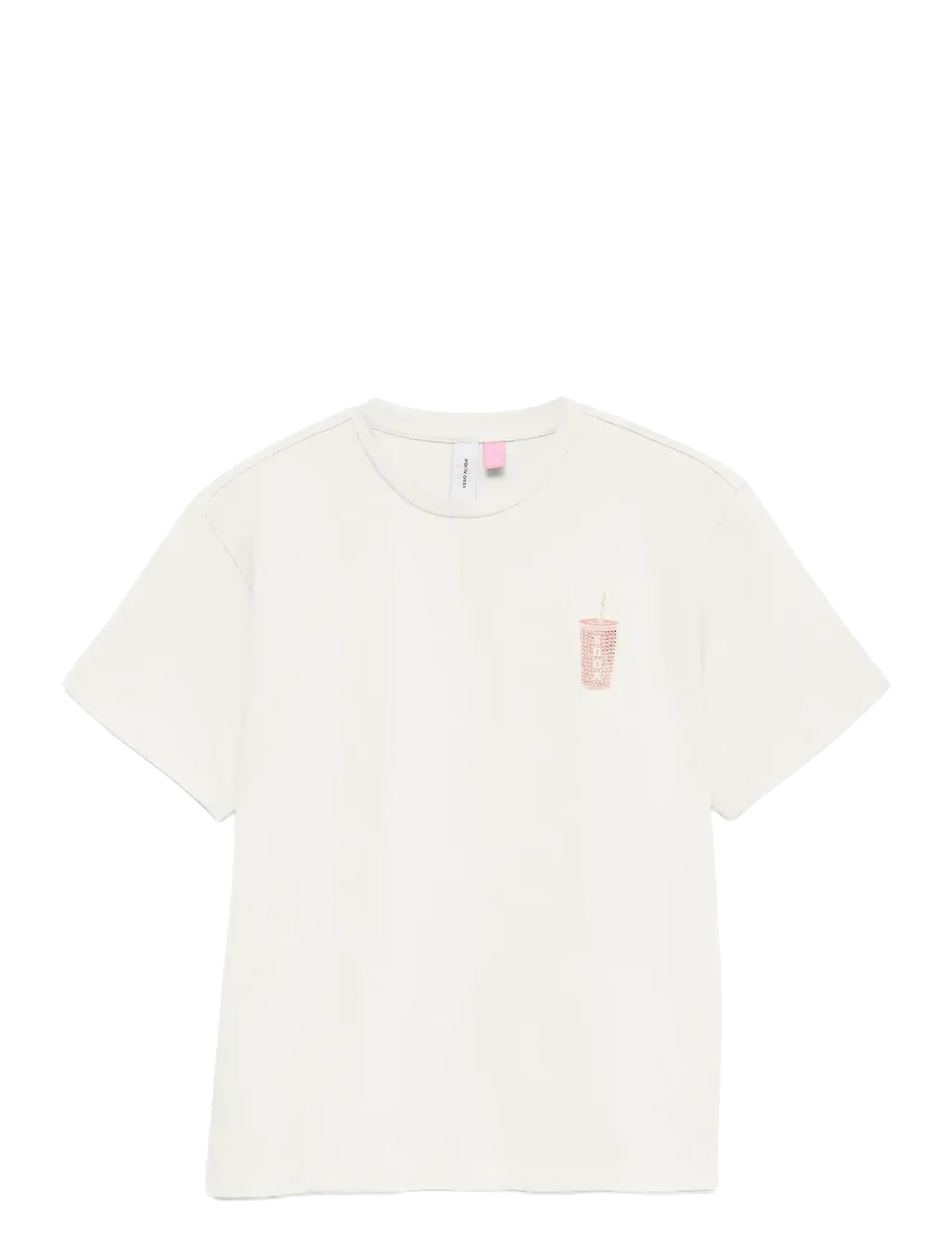 Vero Moda Girl - VMCLARA FRANCIS SS TOP JRS GA GIRL - snow white - 1