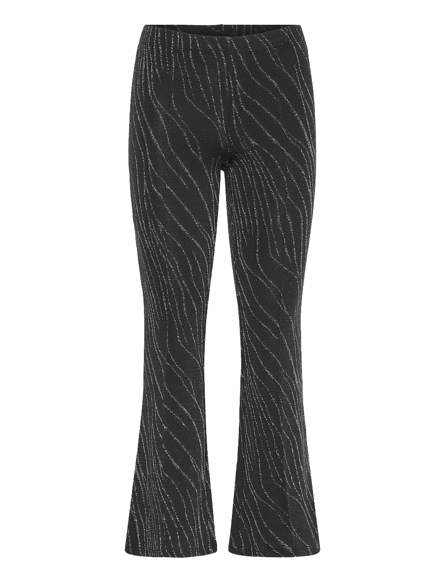 Vero Moda Girl - VMNITA HW FLARED PANT JRS GIRL - byxor - black - 1