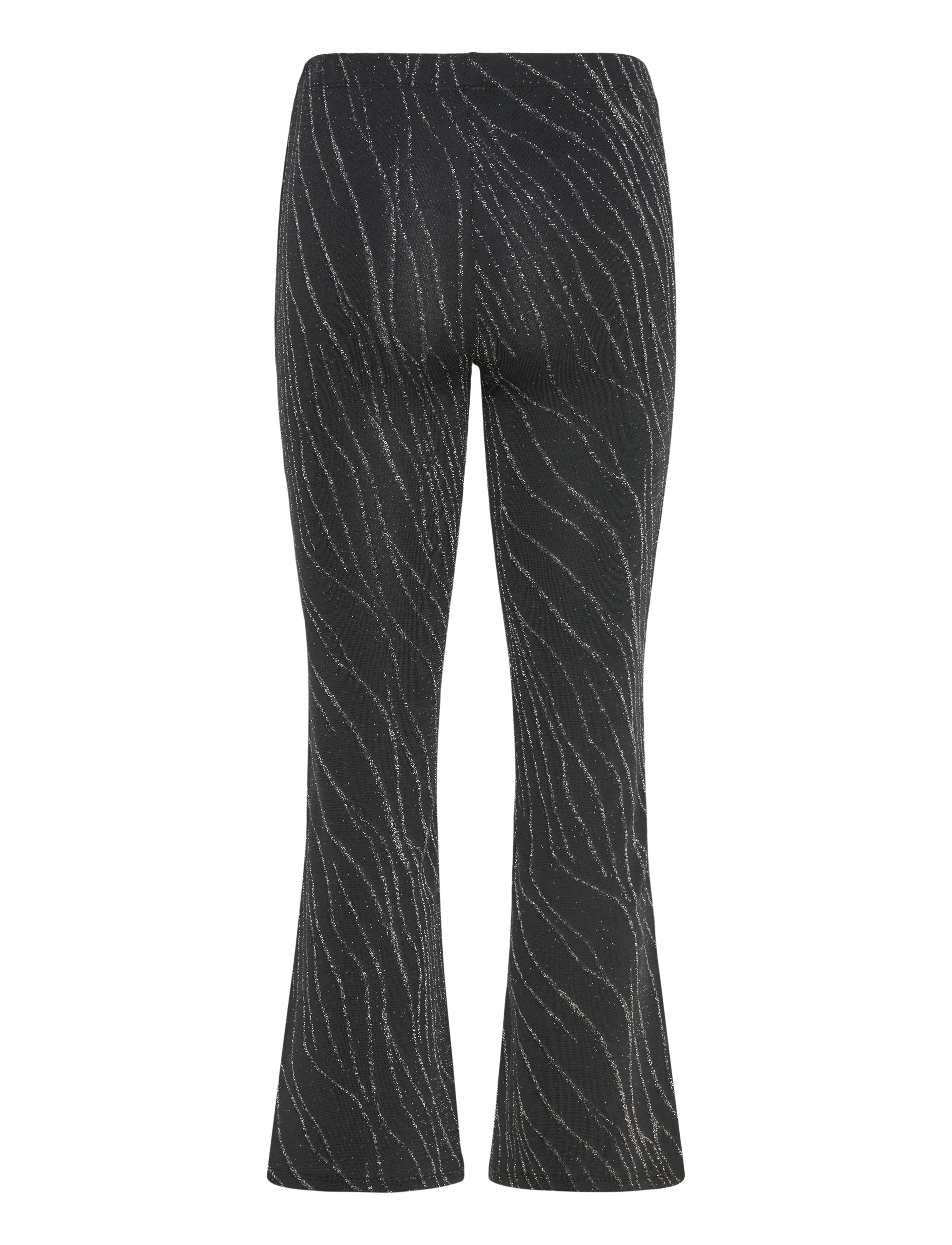 Vero Moda Girl - VMNITA HW FLARED PANT JRS GIRL - pantalons - black - 2
