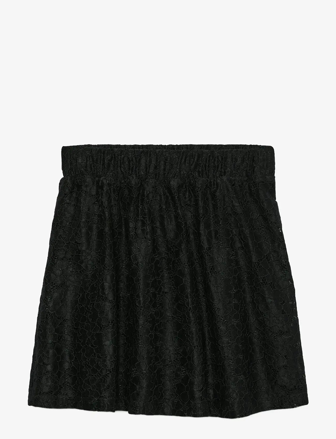 Vero Moda Girl - VMCOCO LACE SHORT SKIRT GIRL - korte nederdele - black - 1