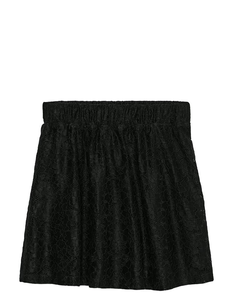 Vero Moda Girl - VMCOCO LACE SHORT SKIRT GIRL - korte nederdele - black - 1