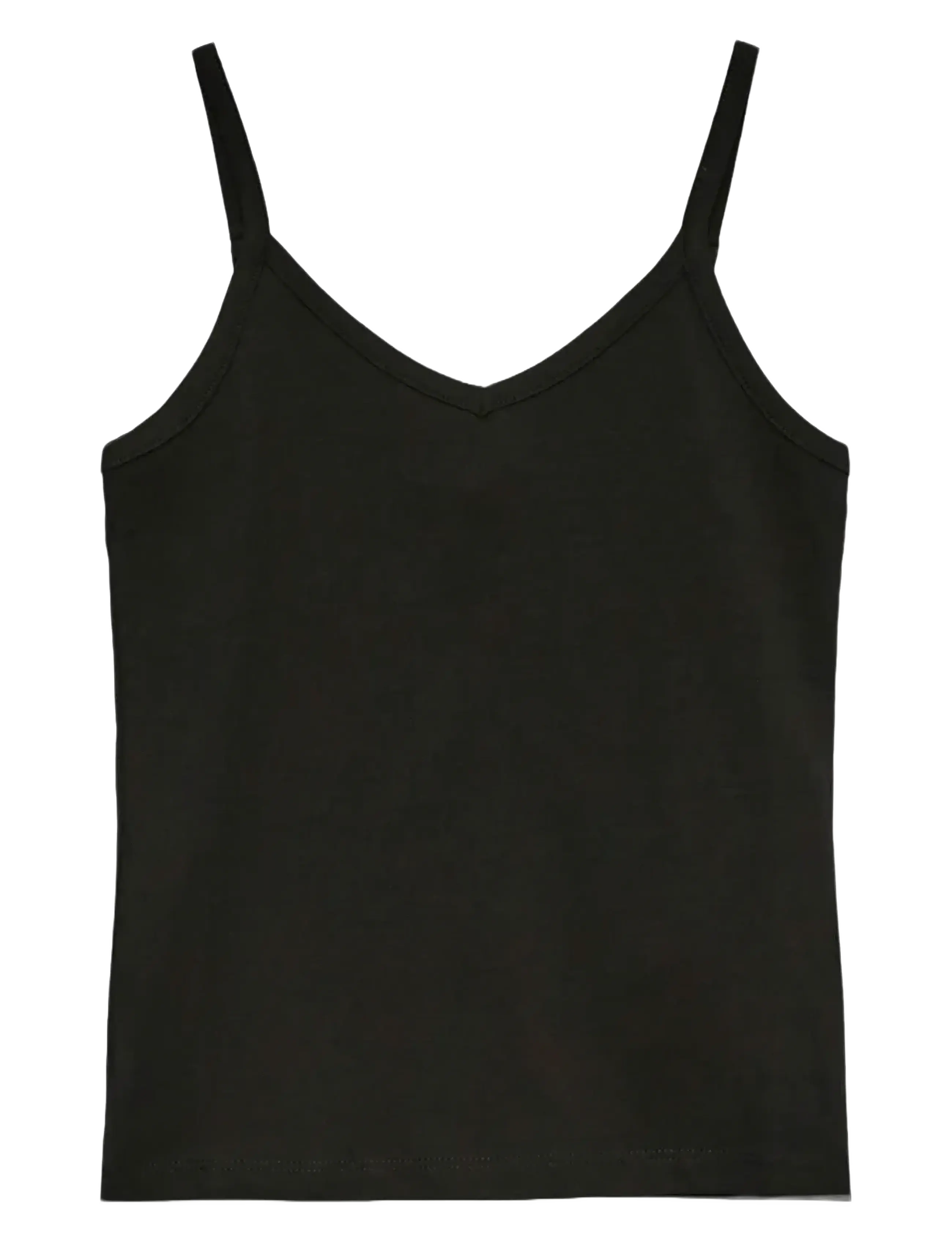 Vero Moda Girl VMMAXI MY SOFT V SINGLET JRS GIRL NOOS - 4 for 3 - BLACK / black