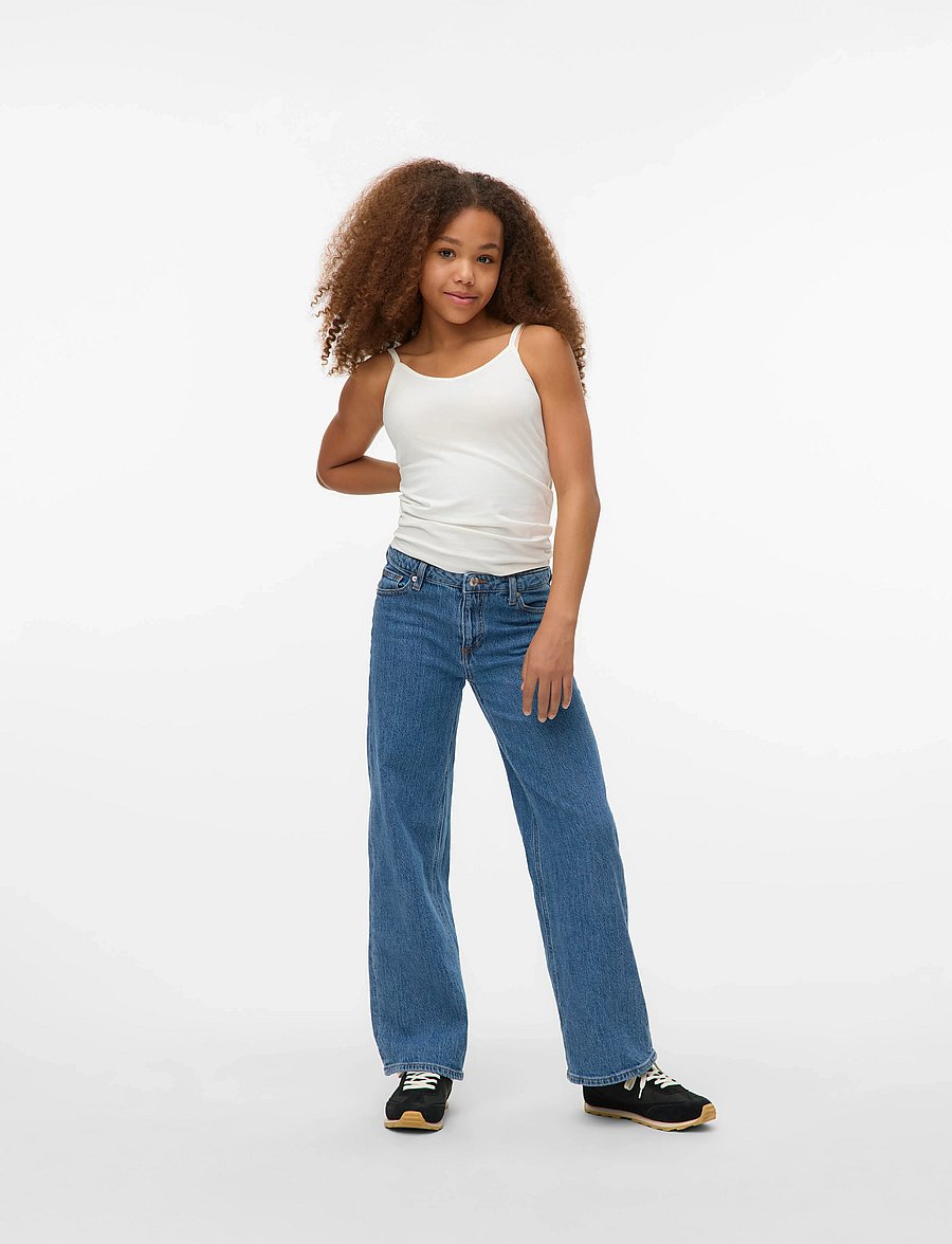 Vero Moda Girl - VMMAXI MY SOFT V SINGLET JRS GIRL NOOS - snow white - 0