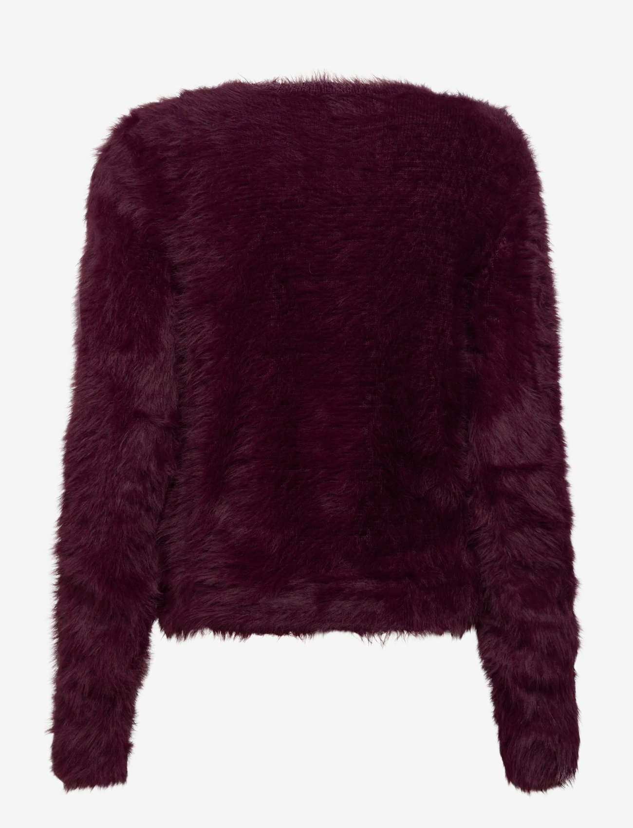 Vero Moda Girl - VMFLUFFY LS O-NECK CARDIGAN GIRL - cardigans - winetasting - 1