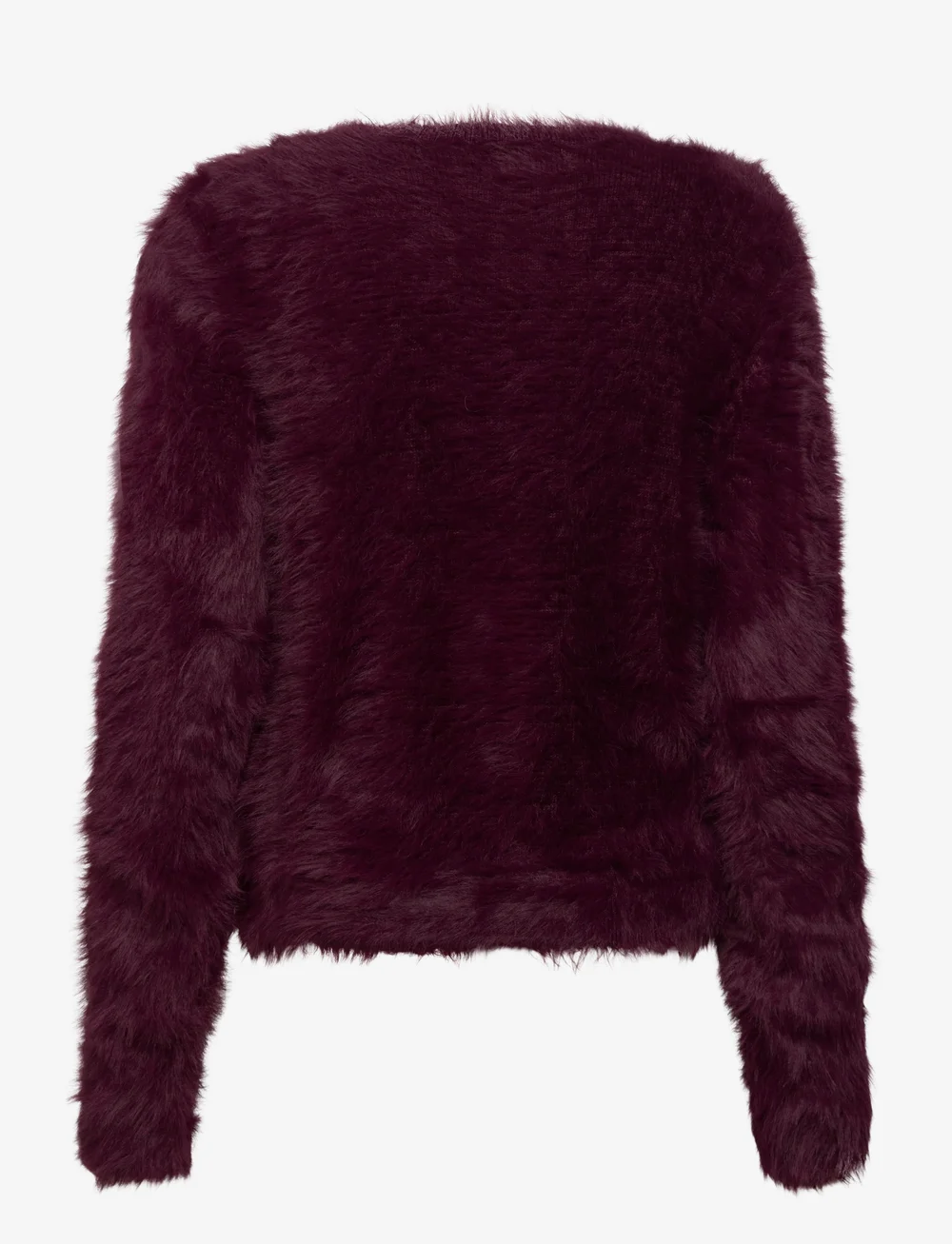 Vero Moda Girl - VMFLUFFY LS O-NECK CARDIGAN GIRL - kardiganid - winetasting - 1