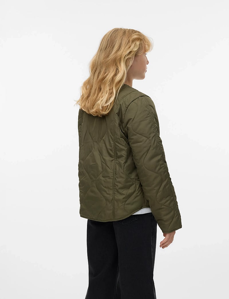 Vero Moda Girl - VMMILLIE JACKET GIRL - quiltede jakker - kalamata - 2