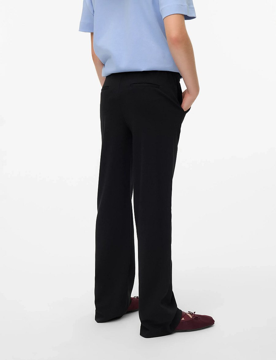 Vero Moda Girl - VMEVA MW STRAIGHT STRING PANT GIRL NOOS - kaufen nach alter - black - 3
