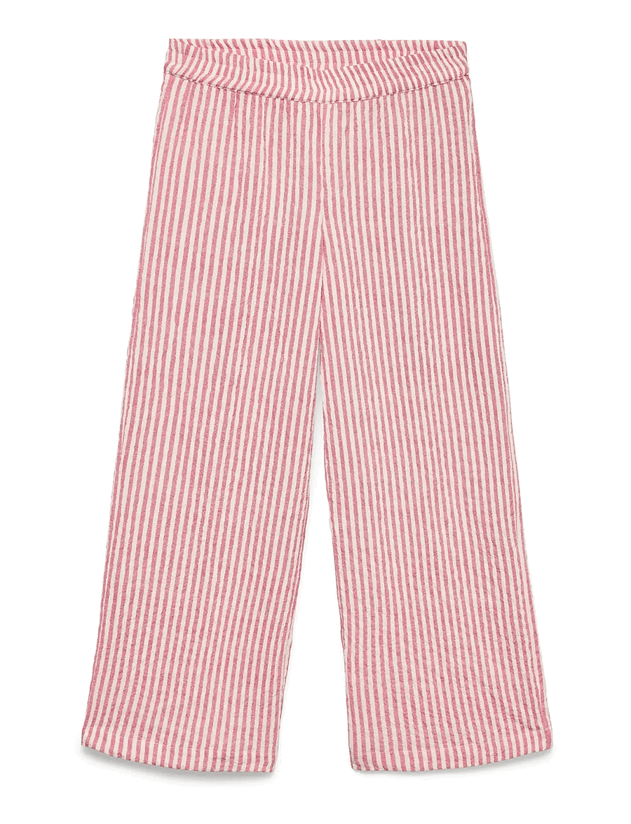 Vero Moda Girl - VMANNIE PANT WVN GIRL - byxor - holly berry - 1