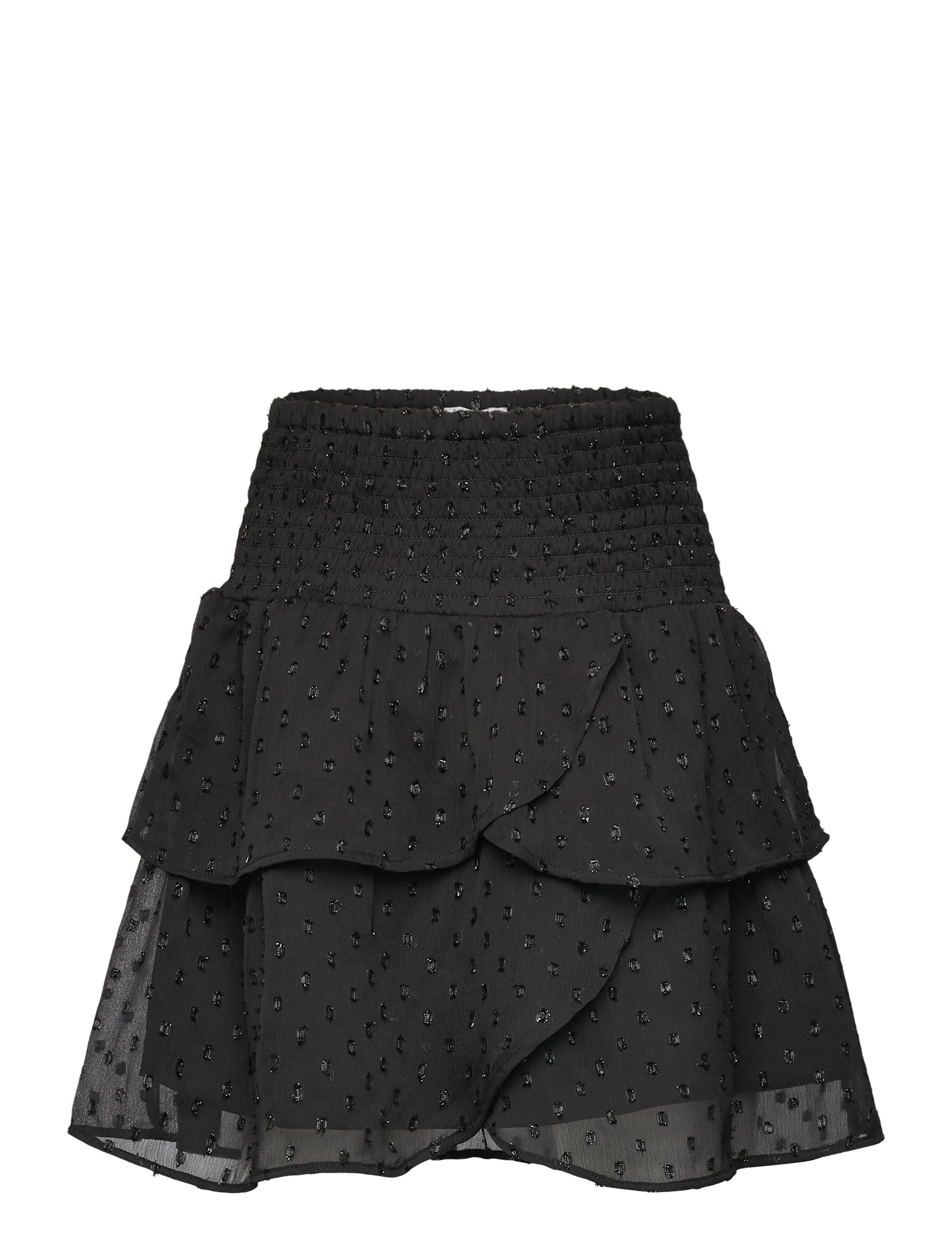 Vero Moda Girl VMEMMA GLITTER SHORT SKIRT WVN GIRL - Röcke - BLACK / black