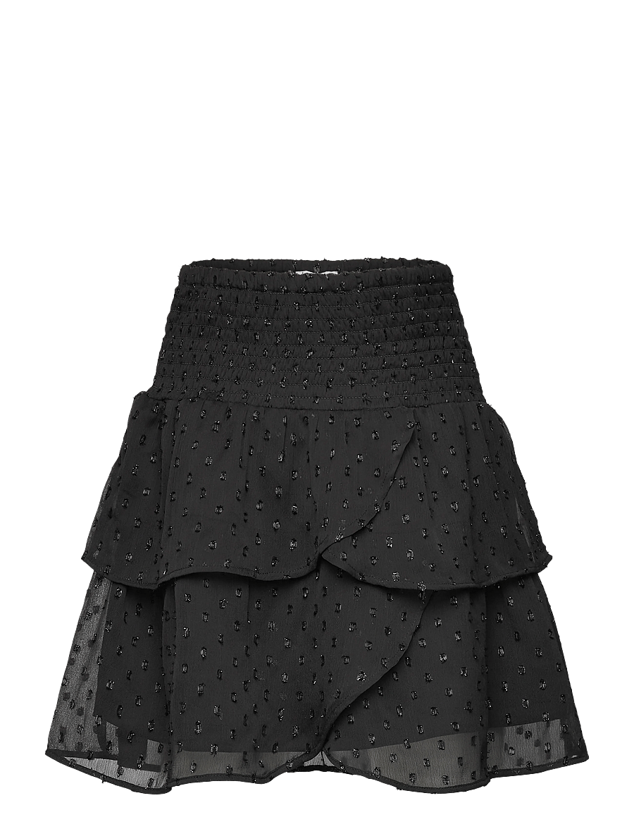 Vero Moda Girl - VMEMMA GLITTER SHORT SKIRT WVN GIRL - black - 1