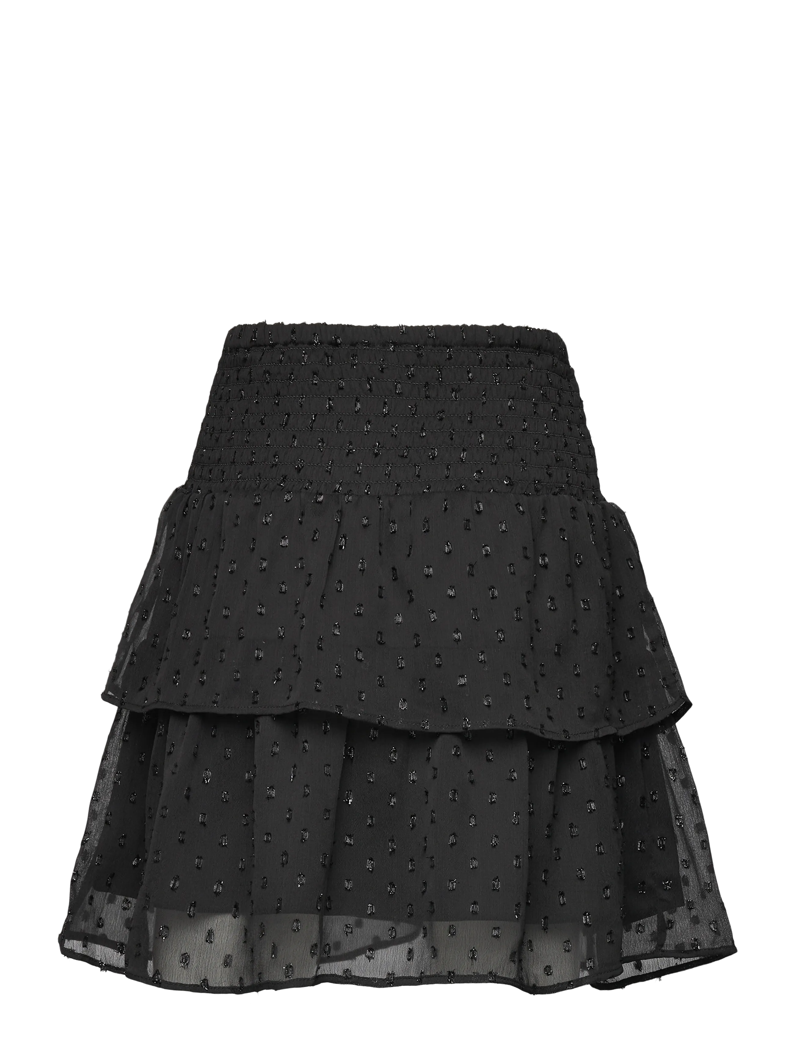 Vero Moda Girl - VMEMMA GLITTER SHORT SKIRT WVN GIRL - black - 2